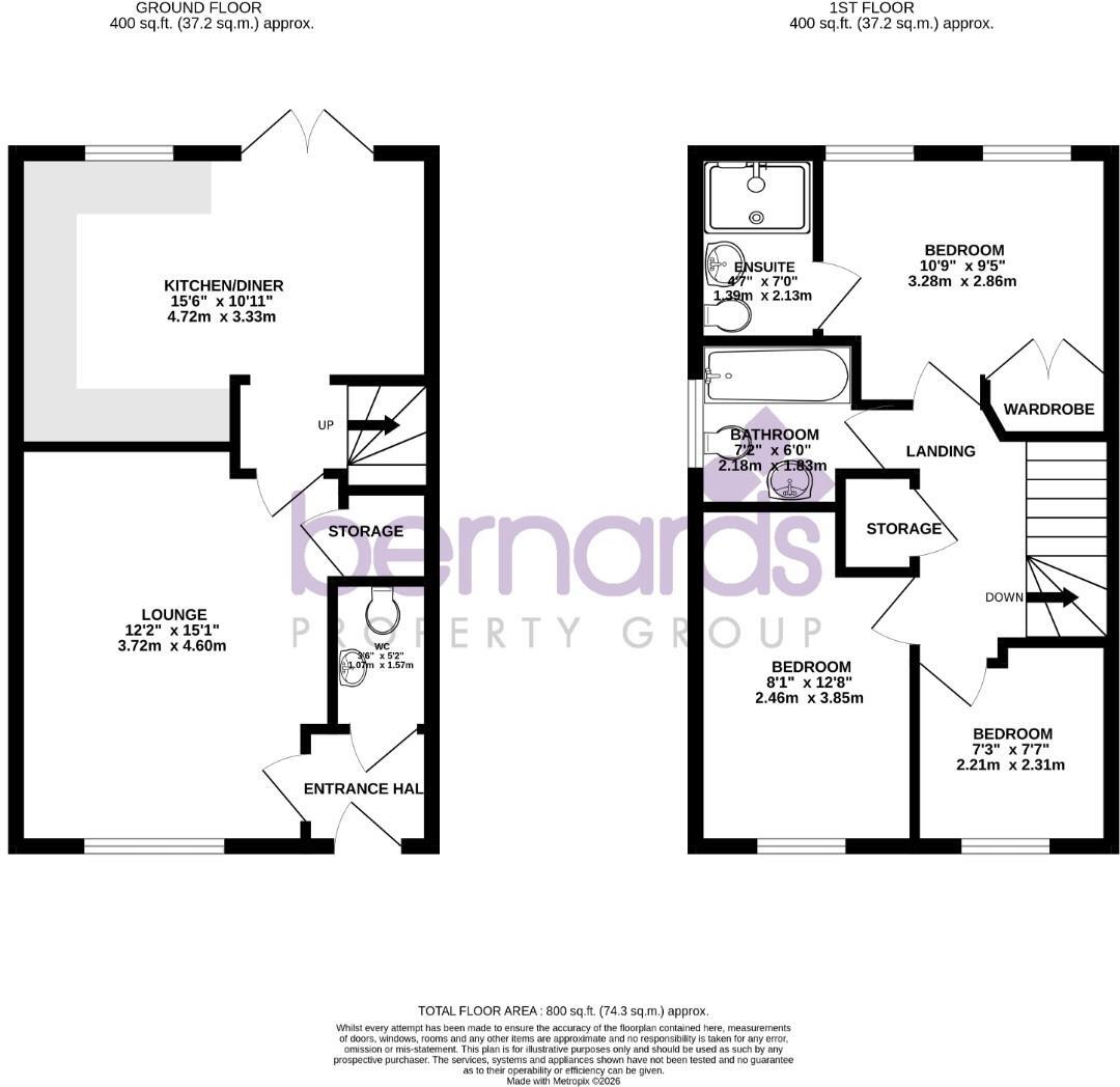 Flint Avenue, Havant floorplan