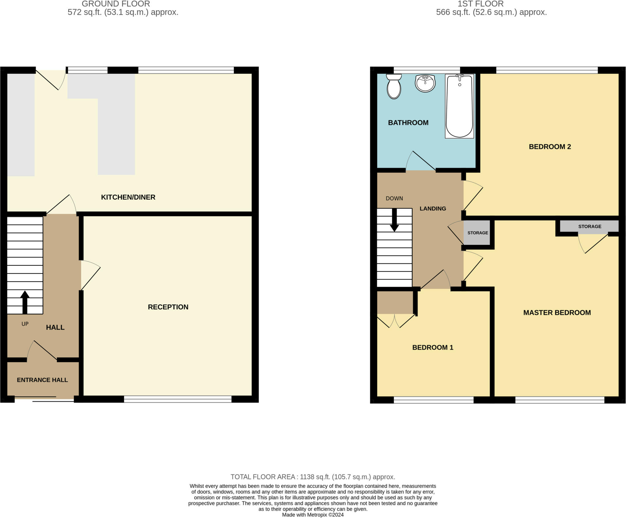 Farnham Road, Durham, Durham, DH1 5LN floorplan