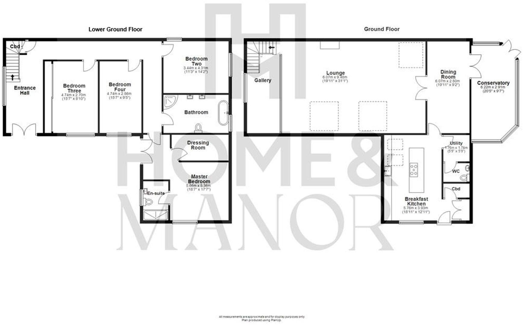 Penistone Road, New Mill, HD9 floorplan