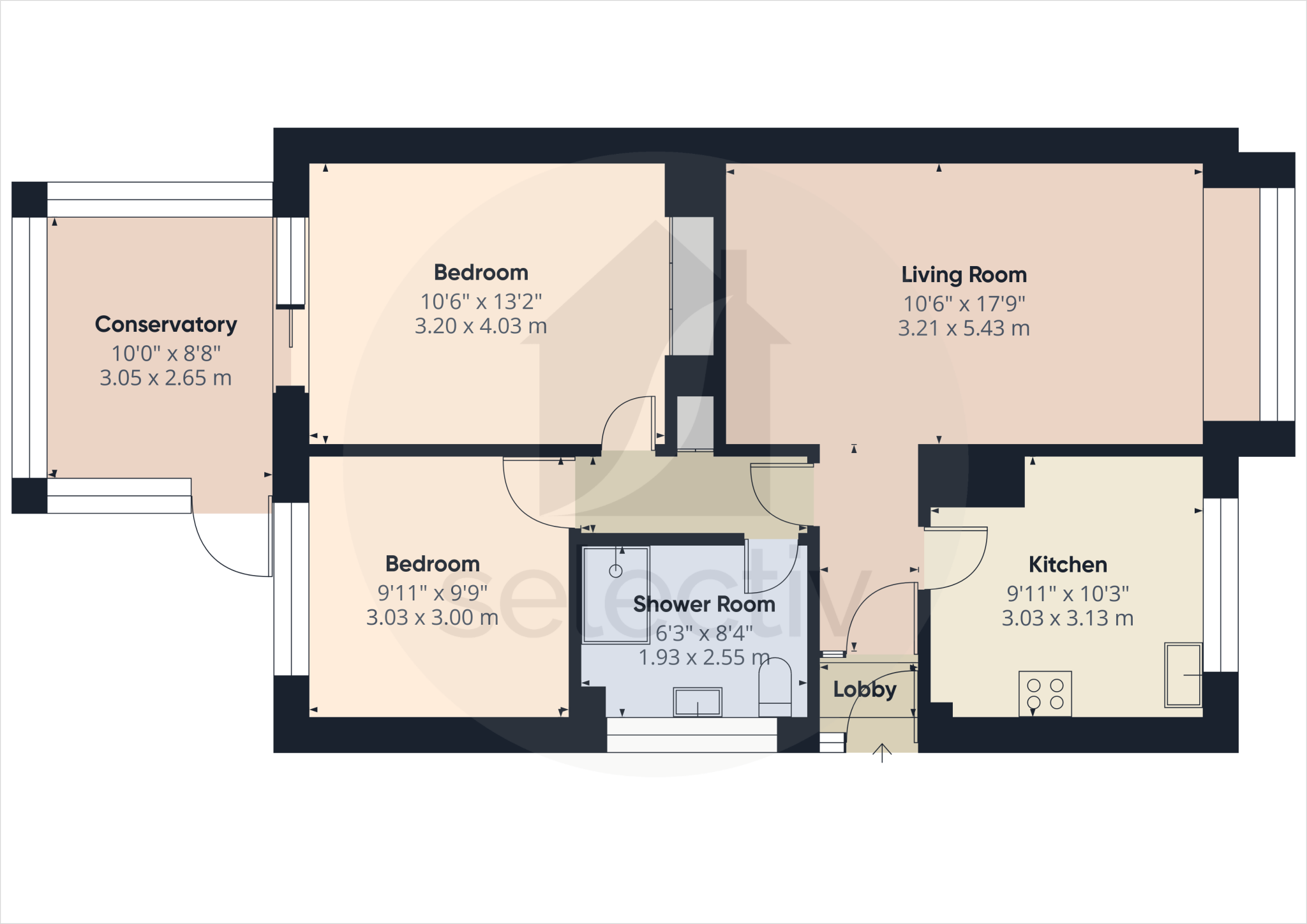 Charnwood Close, Marske By The Sea, North Yorkshire floorplan