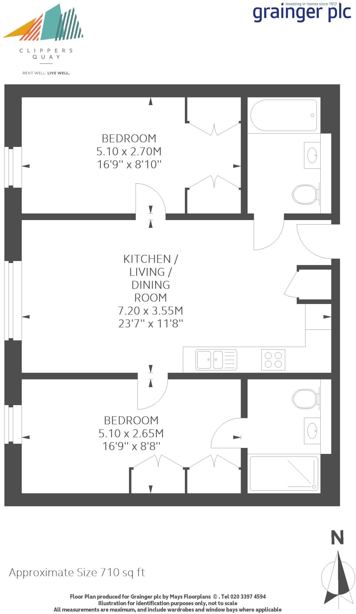 Clippers Quay, Salford Quay Salford M50 floorplan