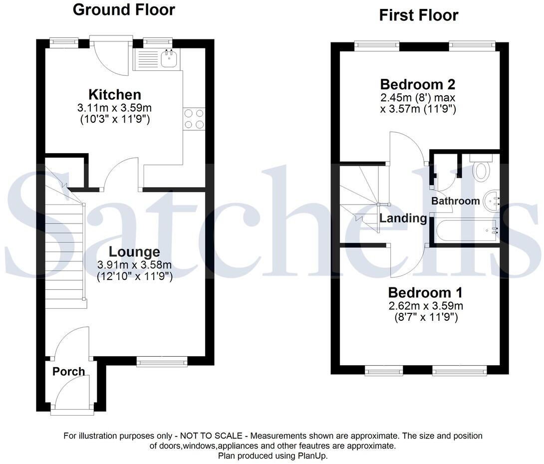 Mulberry Close, Stotfold, Hitchin, SG5 floorplan