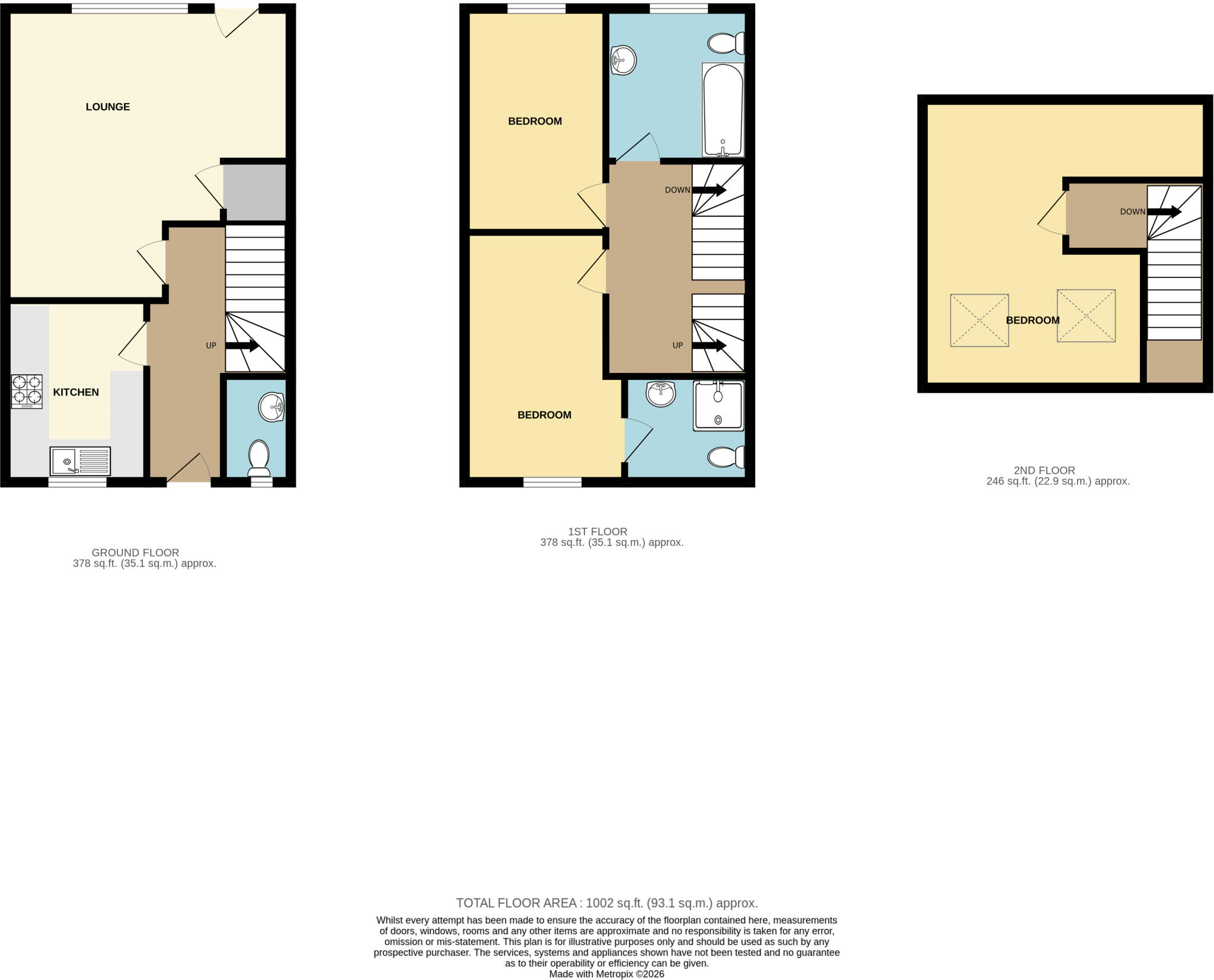 South View Close, Ryde, Isle Of Wight floorplan