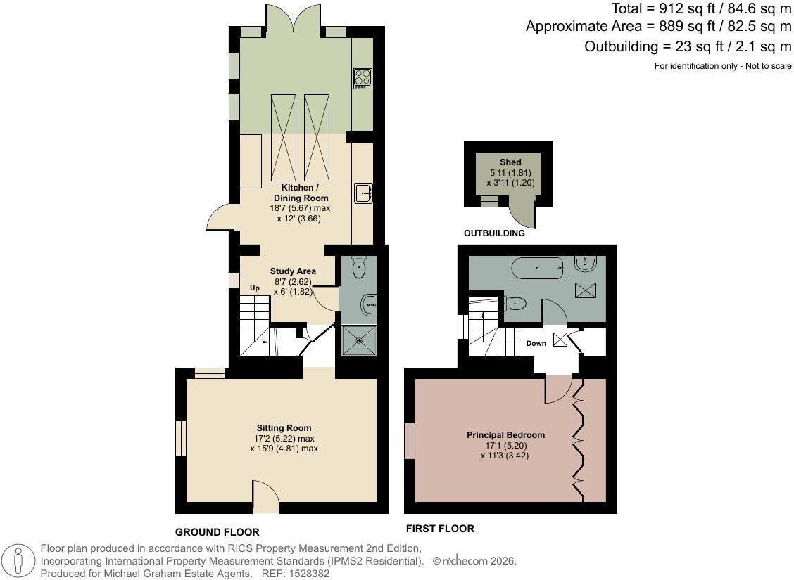 High Street, Olney, Buckinghamshire, MK46 floorplan