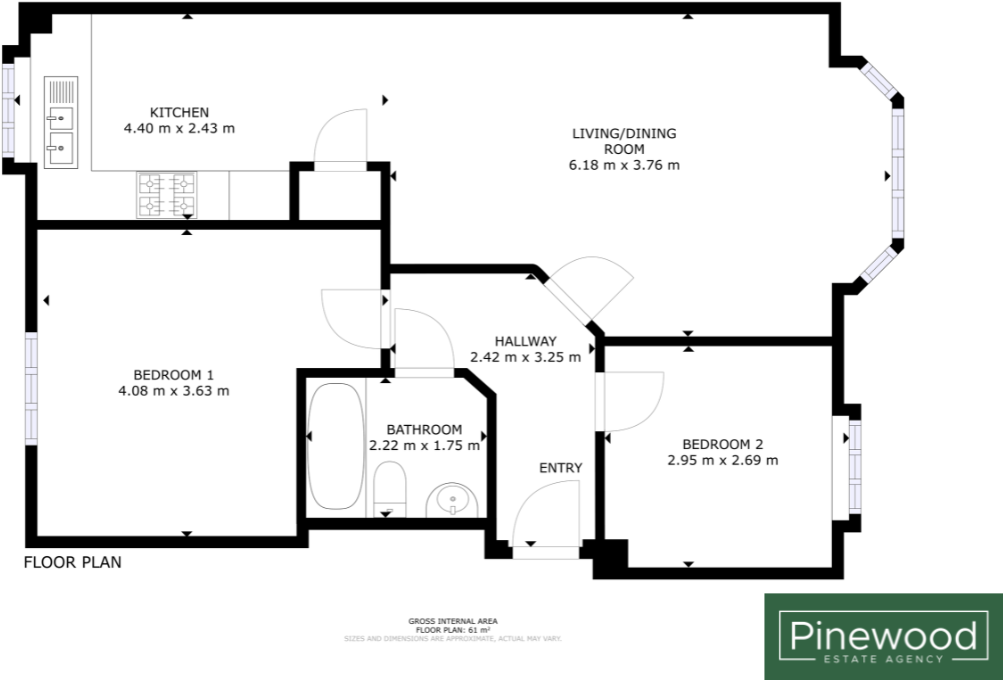Stryd Y Wennol, Ruthin, LL15 floorplan