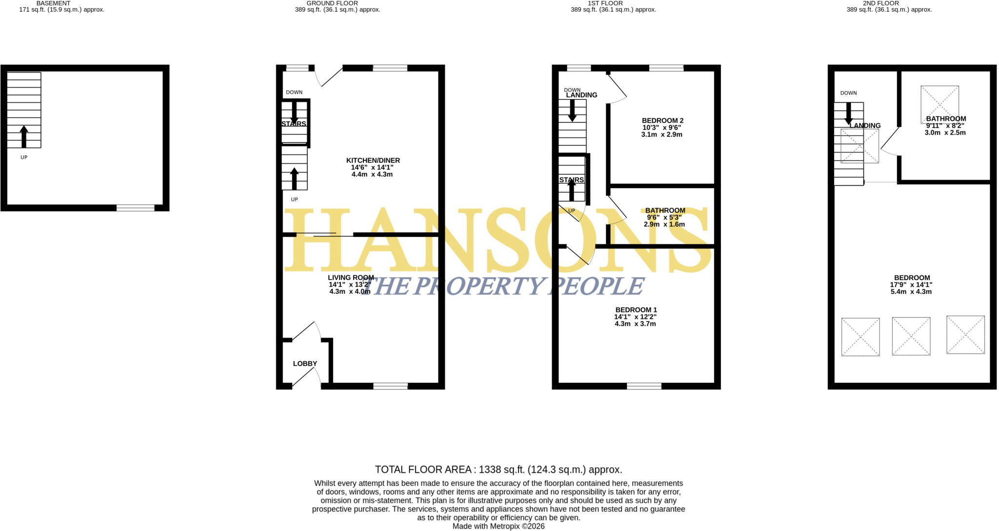 Harehill Street, Todmorden floorplan