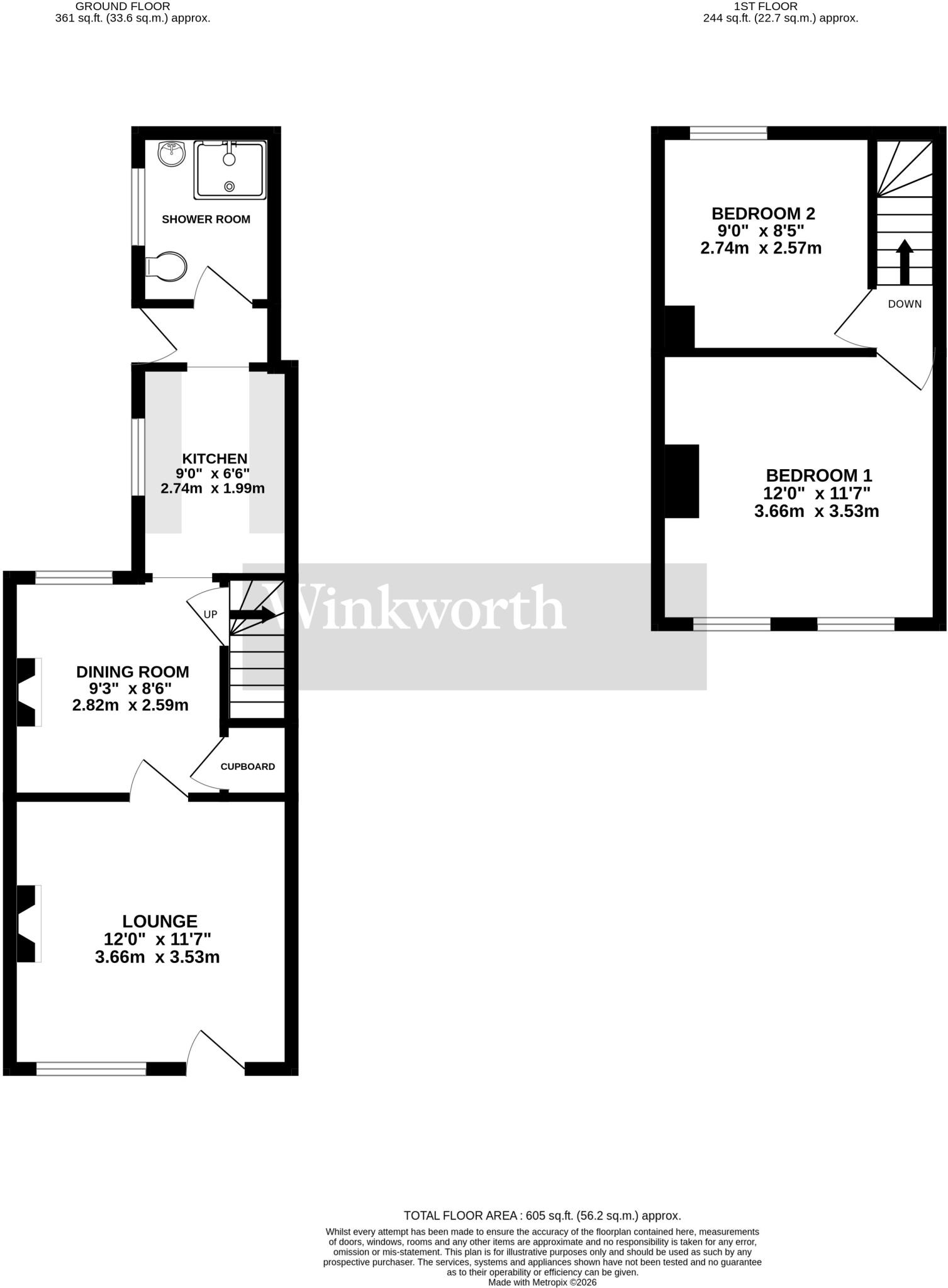 Alma Terrace, Norwich, Norfolk, NR3 floorplan