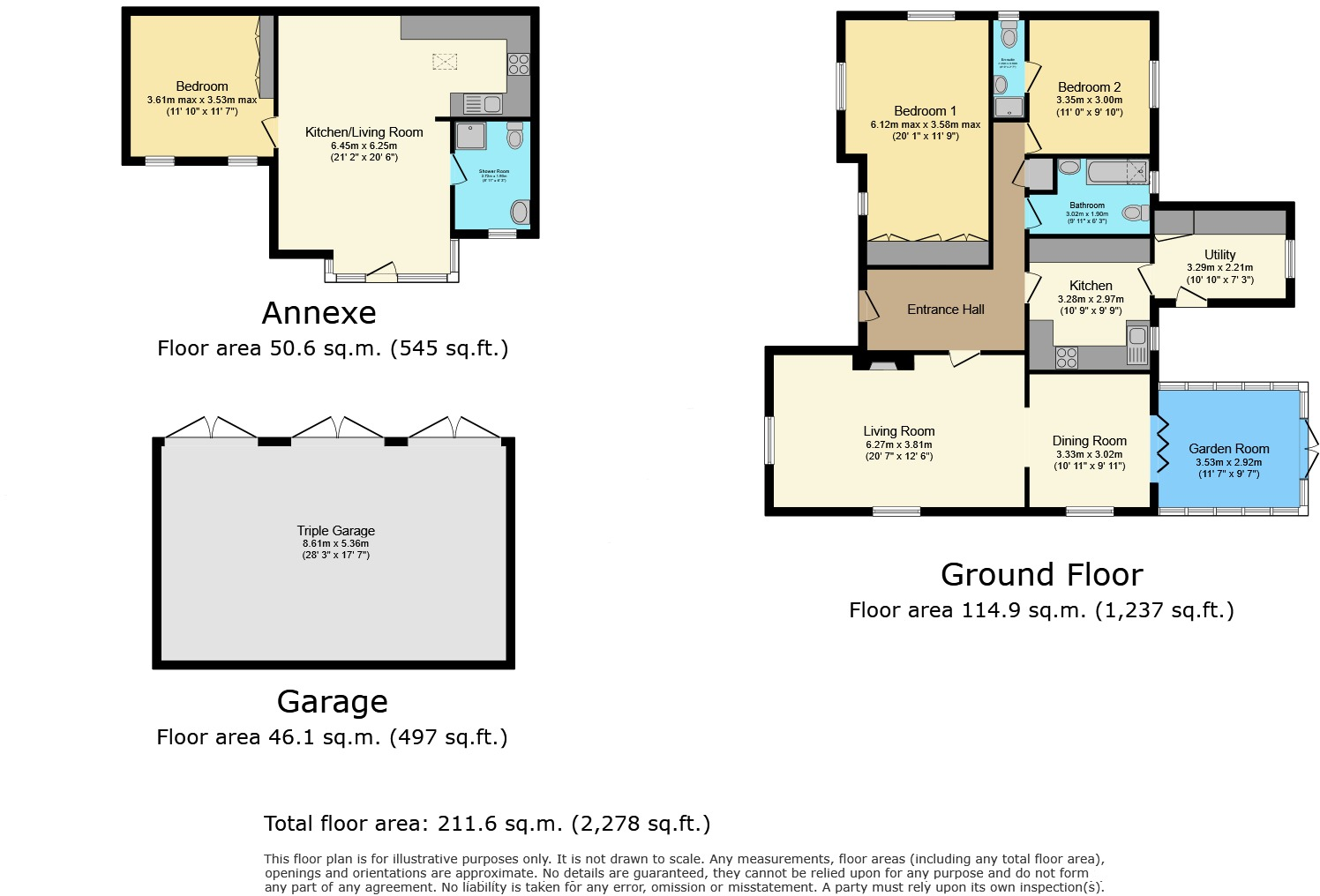 Henley Road, Misterton, Crewkerne floorplan