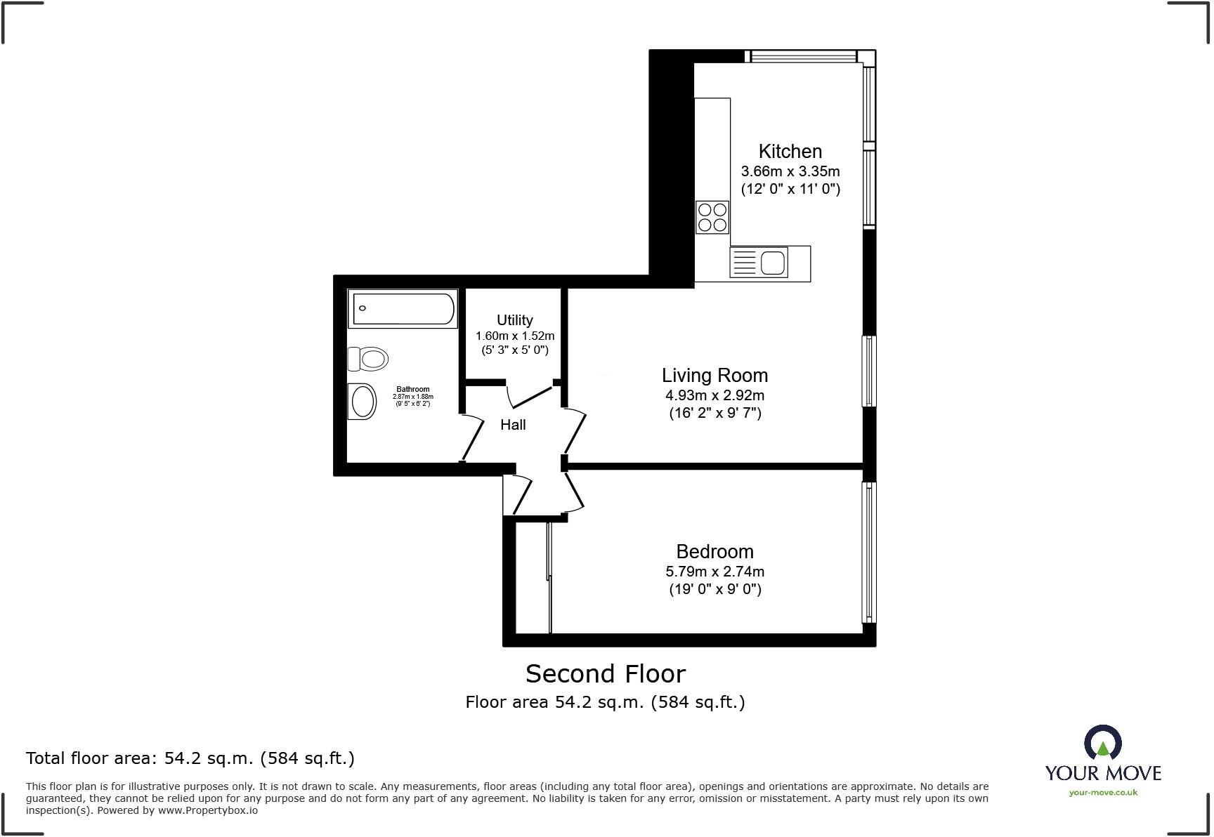 Tryon Apartments, Balfour Road, Hounslow, TW3 floorplan