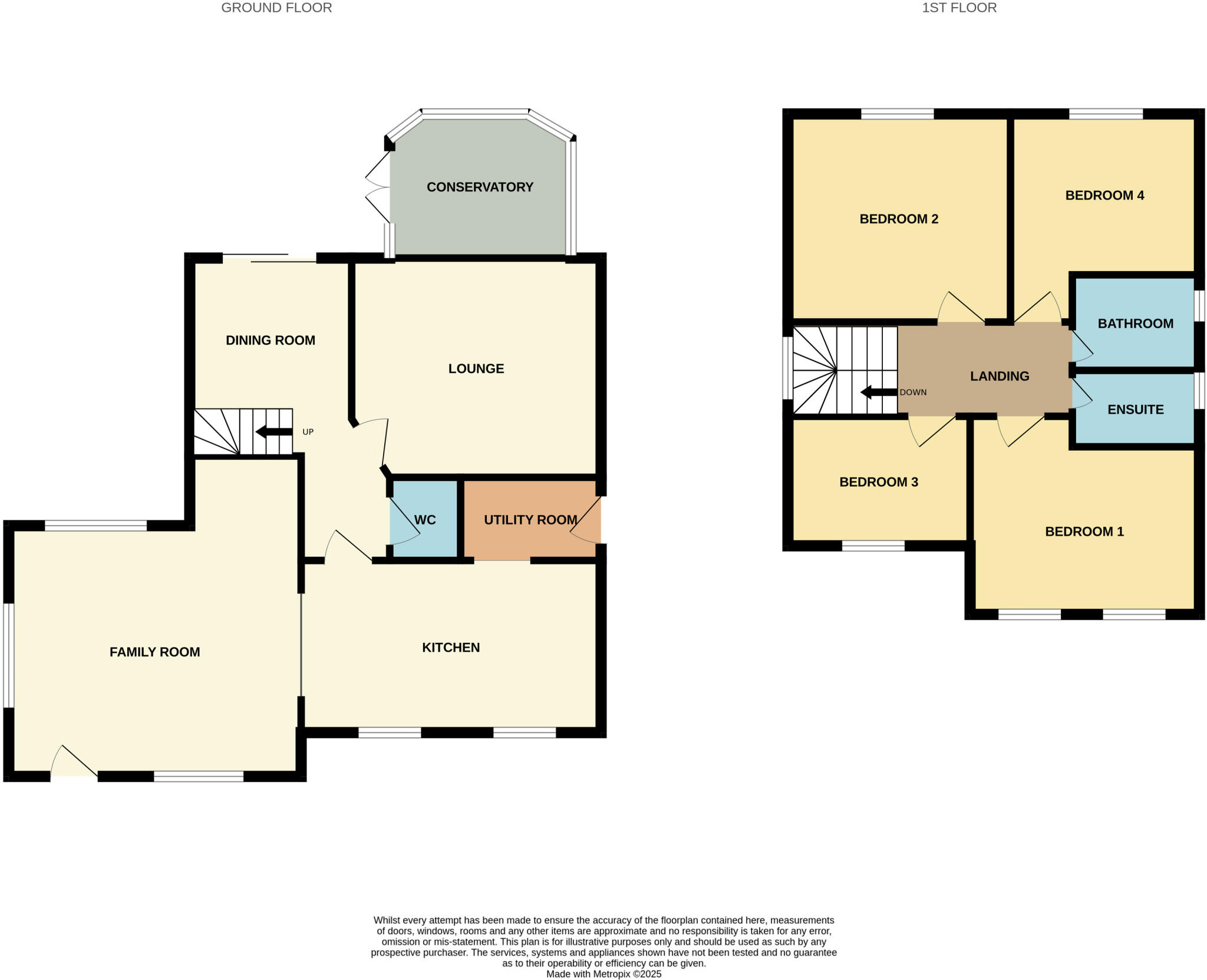 Walnut Close, Hartshill, Nuneaton, Warwickshire, CV10 floorplan