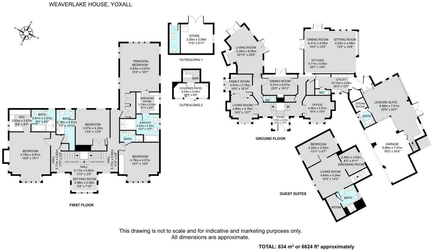 Weaverlake Drive, Yoxall, Staffordshire DE13 floorplan