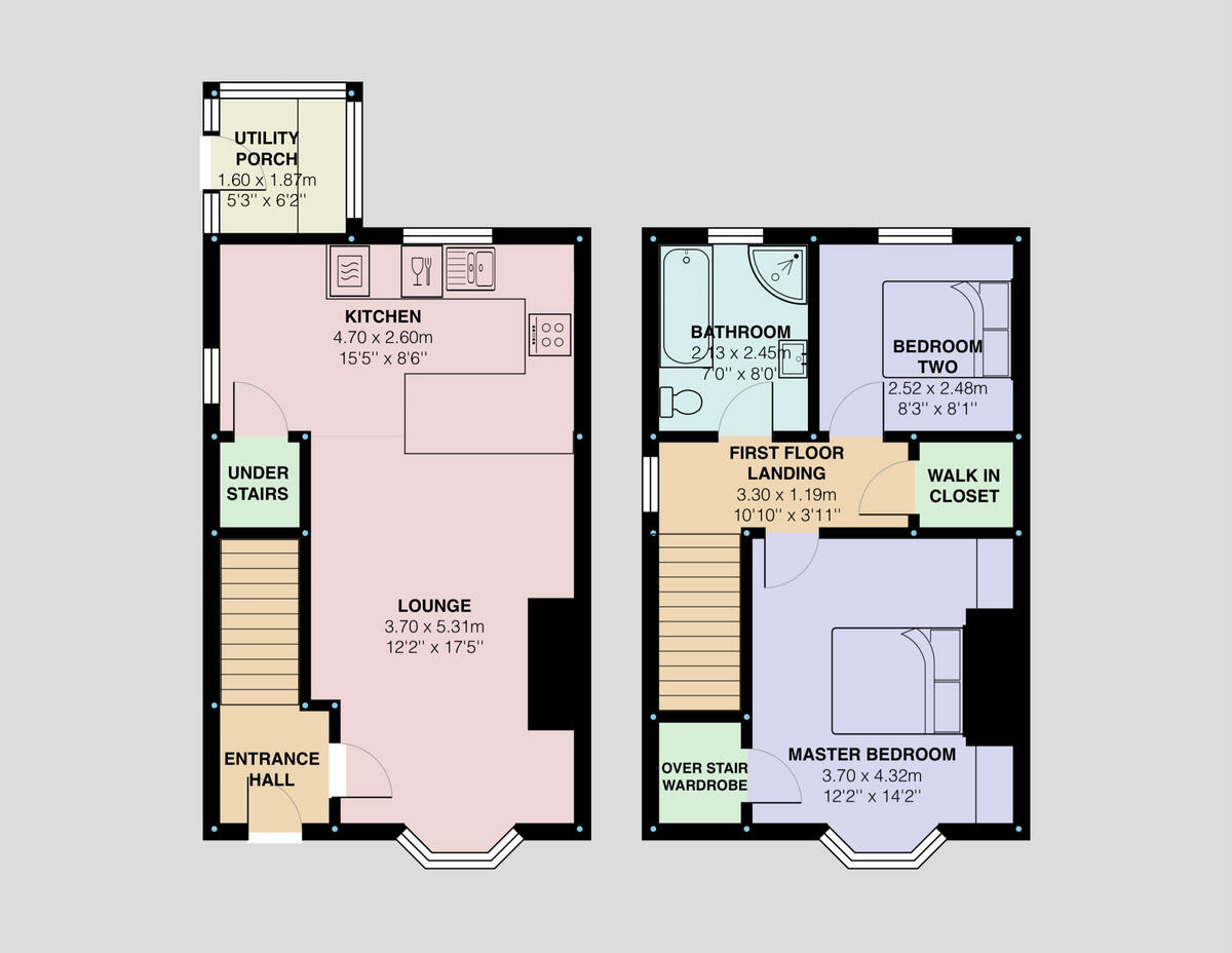 Woodlands Avenue, Blackburn, BB2 floorplan