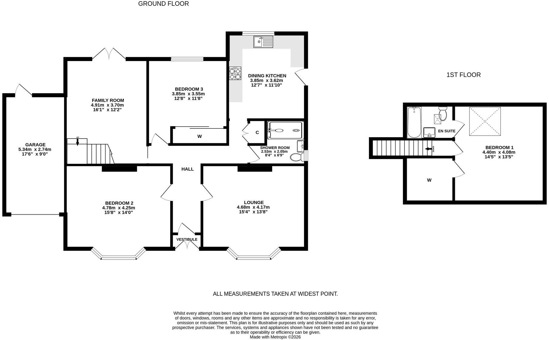 38 Mount Avenue, Kilmarnock, KA1 1UE floorplan