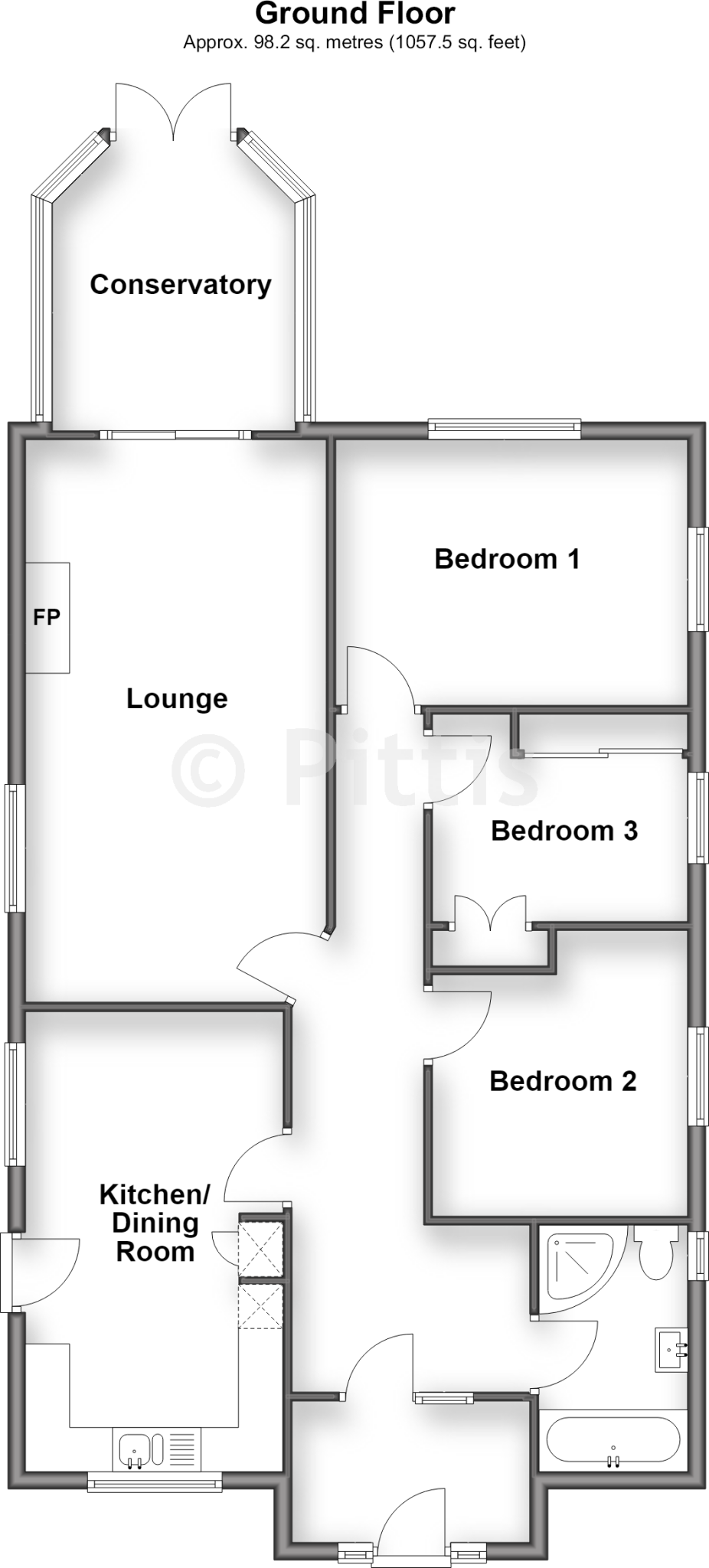 Niton Road, Rookley, Ventnor, Isle of Wight floorplan
