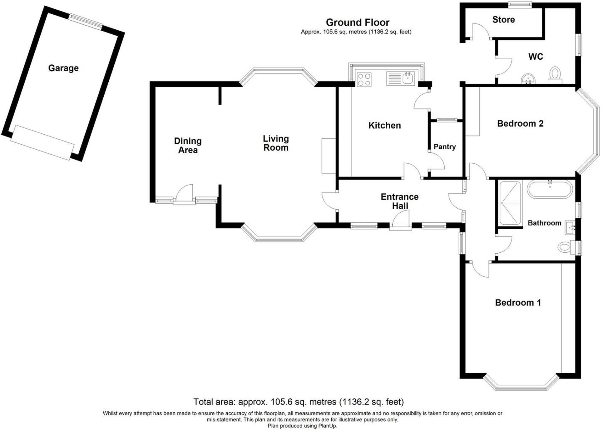 Roebuck Drive, Mansfield, NG18 floorplan
