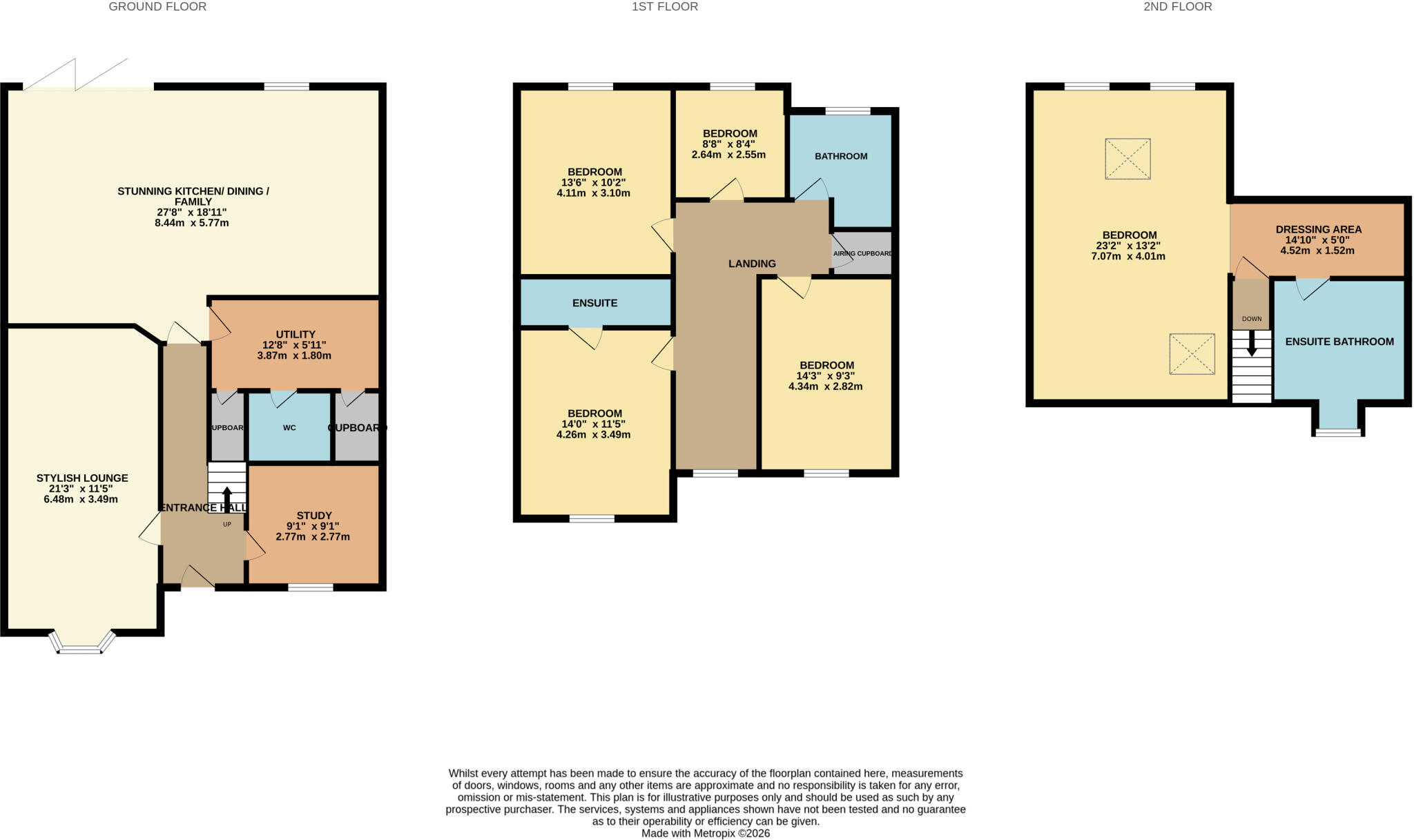 1 Honeycope, Allscott floorplan