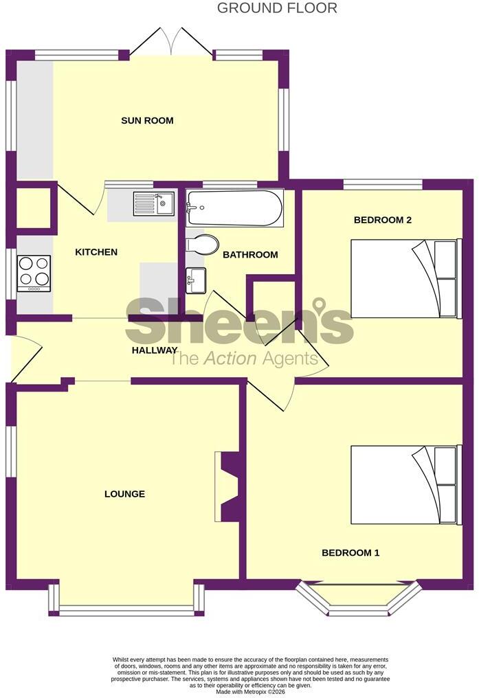 Gorse Lane, Great Clacton, Essex floorplan