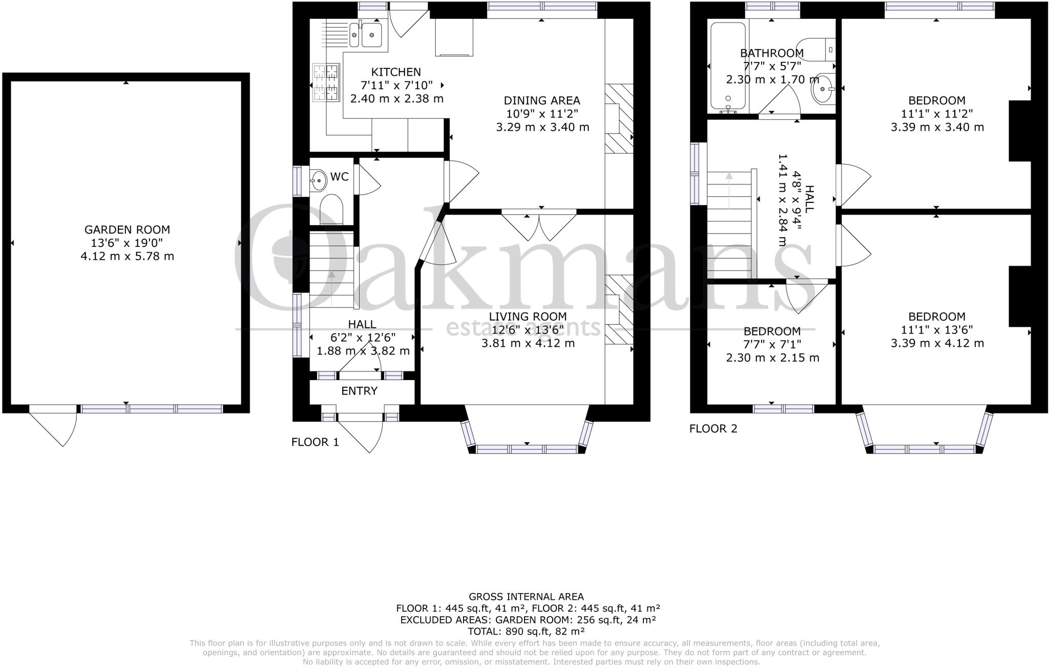 Wentworth Park Avenue, Birmingham, B17 floorplan