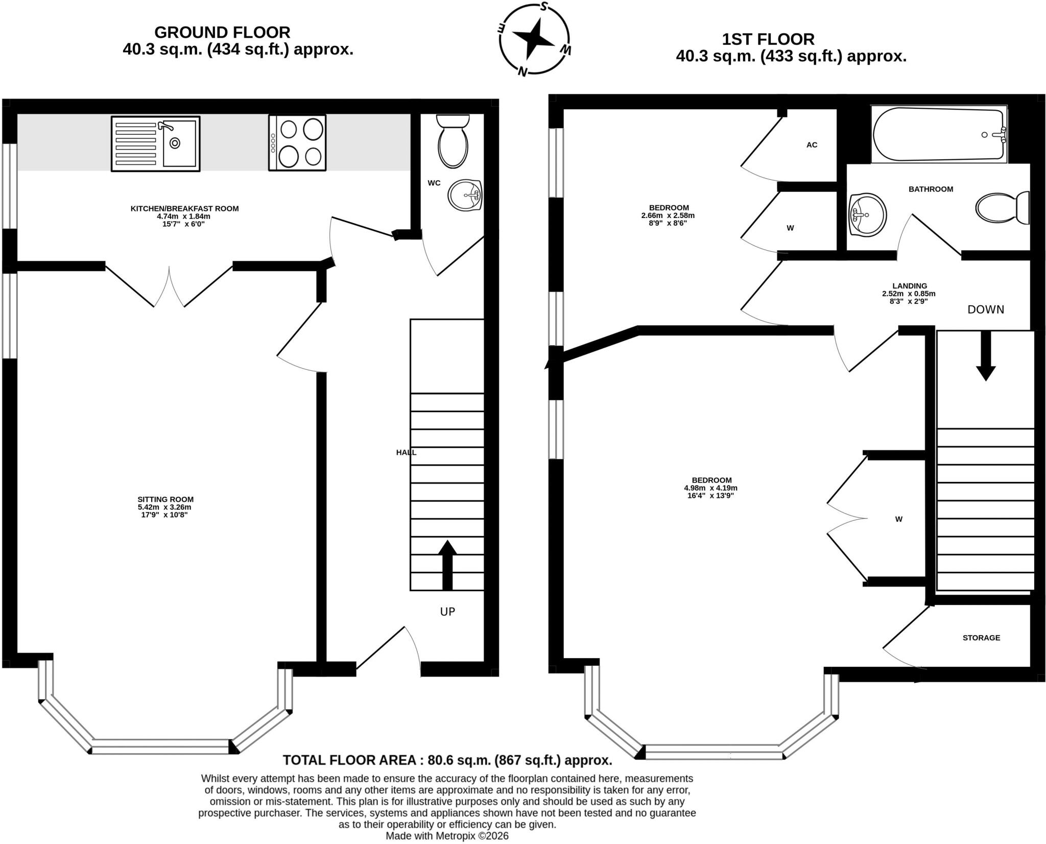 The Old Brewery, Tisbury floorplan