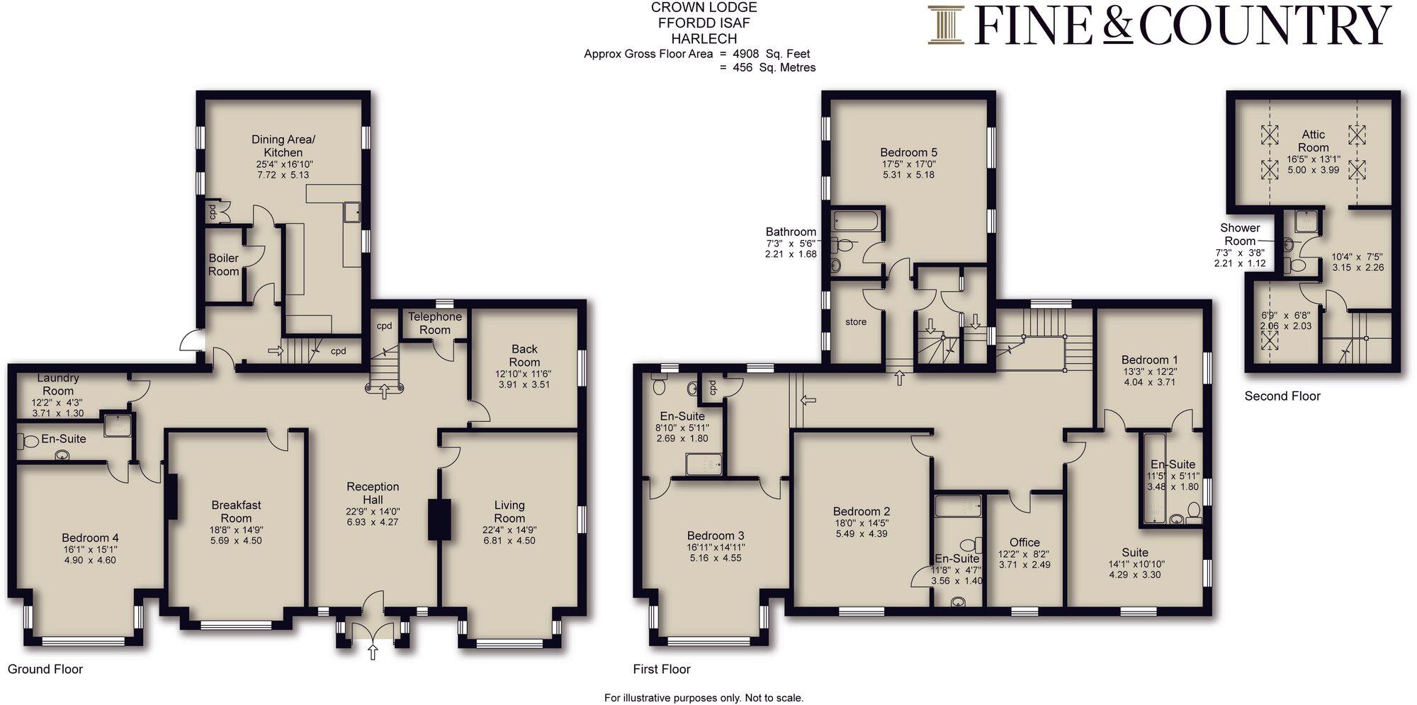 Ffordd Isaf, Harlech, LL46 floorplan