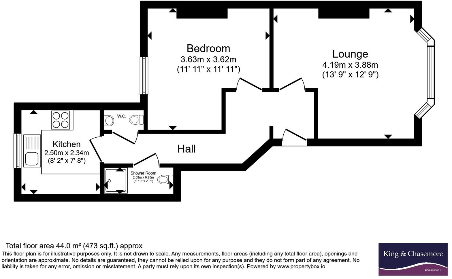 Old Shoreham Road, BRIGHTON, East Sussex, BN1 floorplan