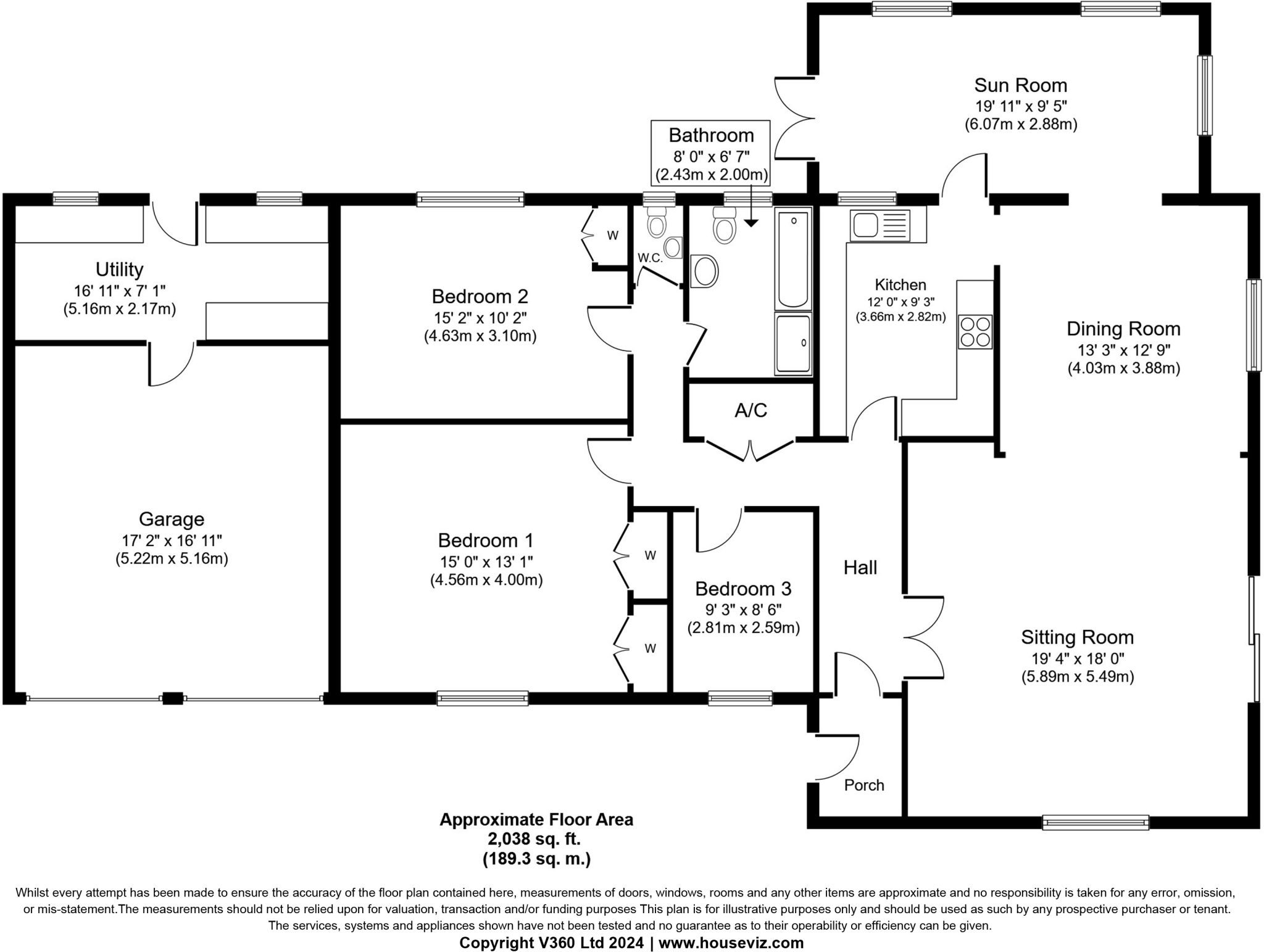 Great Wratting, Haverhill, Suffolk floorplan