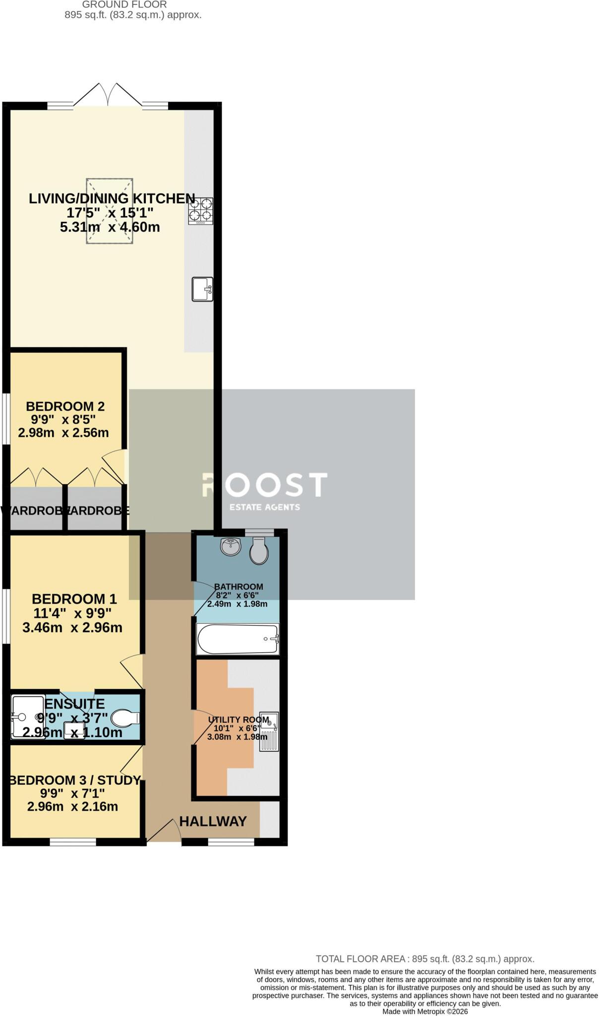 St. Giles Avenue, Scartho floorplan