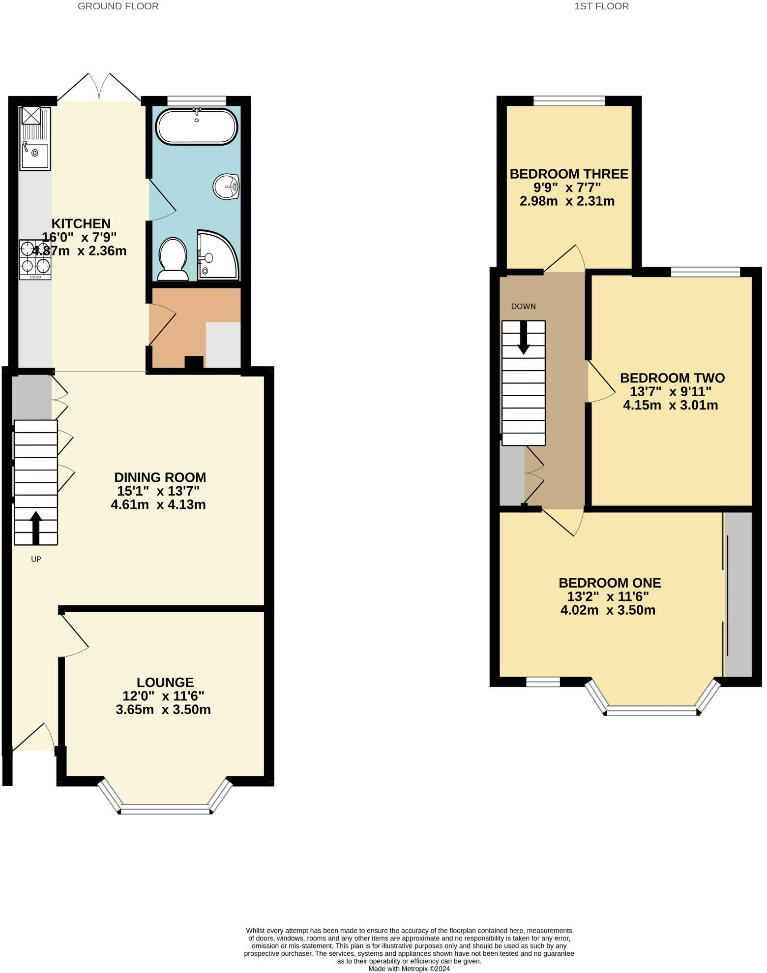 Downs Park Crescent, SO40 floorplan