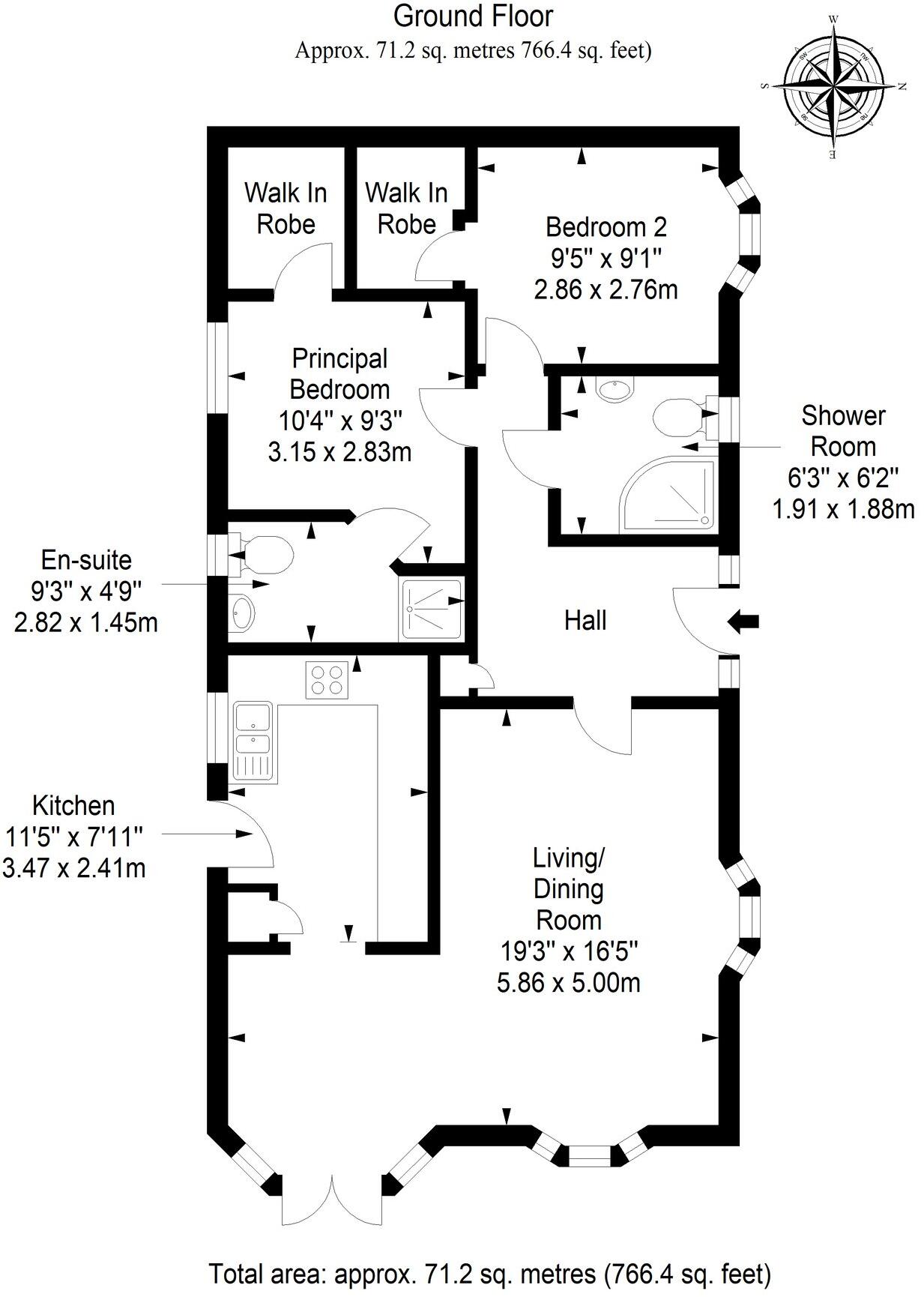 Rosebank Park Homes, Meadow Road, Leuchars, St Andrews, KY16 floorplan