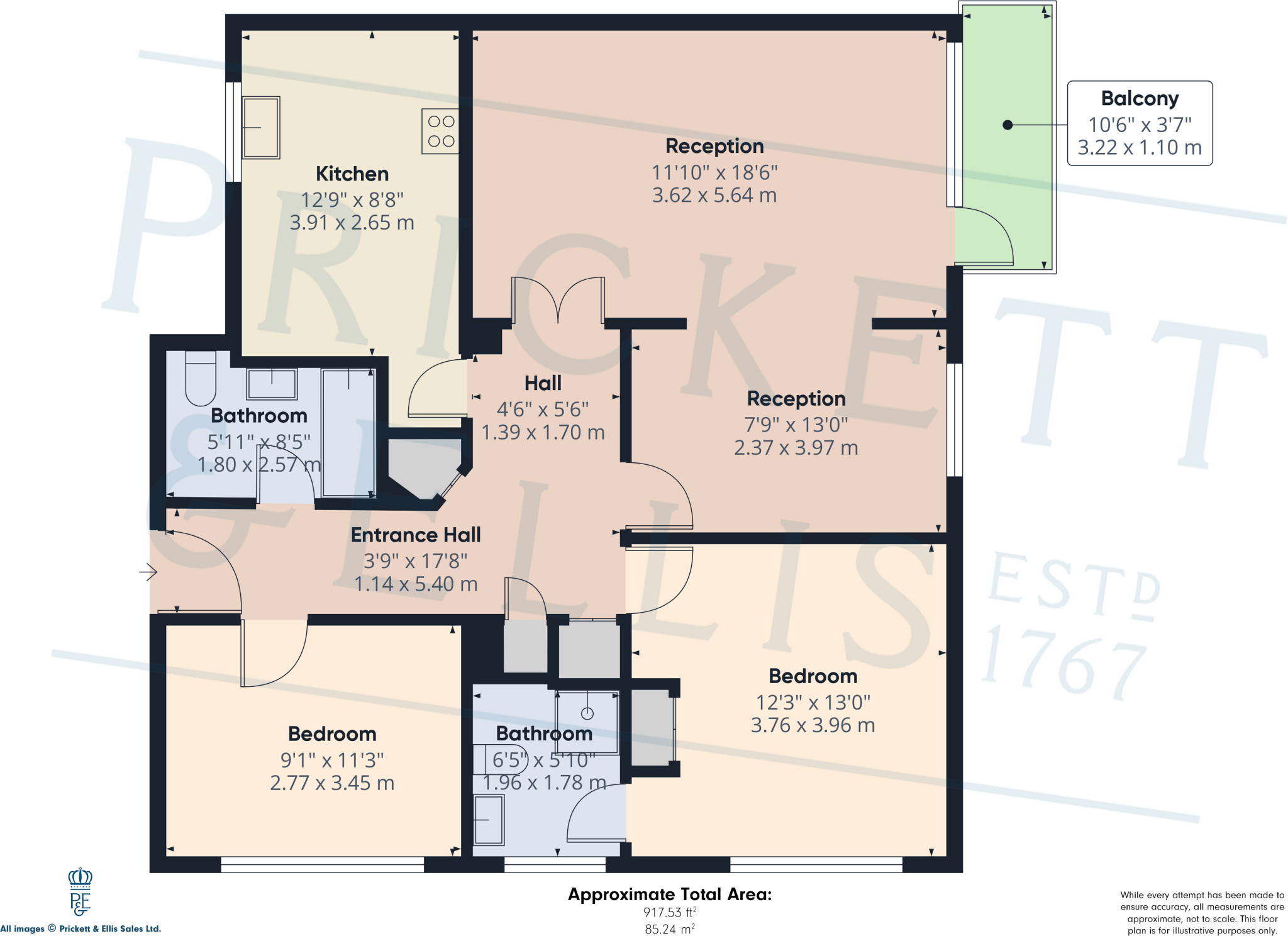The Fountains, Ballards Lane, London, N3 floorplan