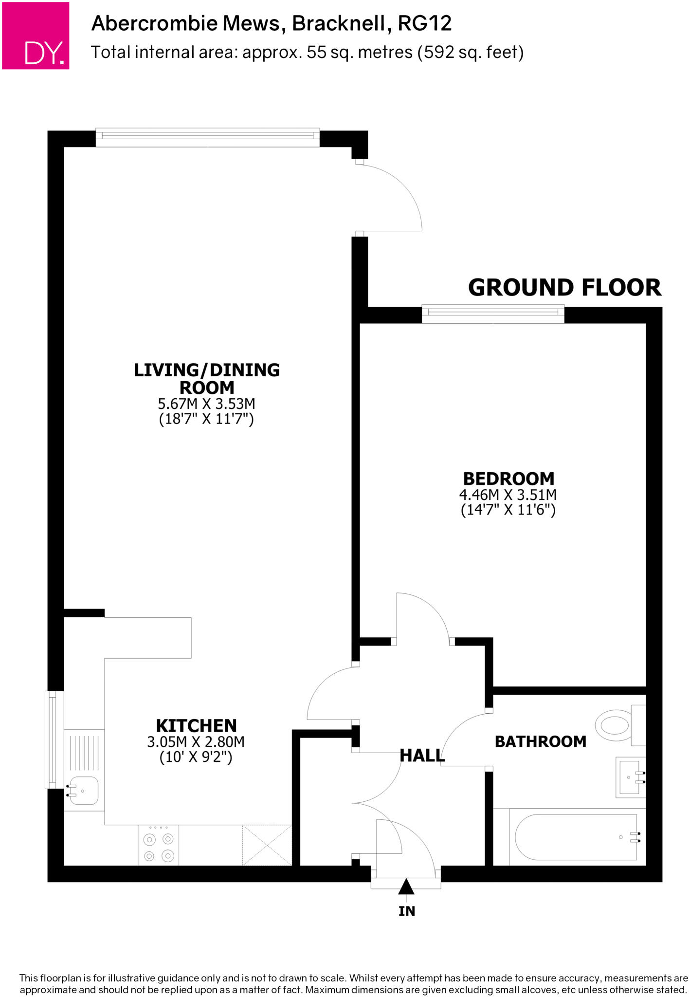 Larges Lane, Bracknell, Berkshire, RG12 floorplan