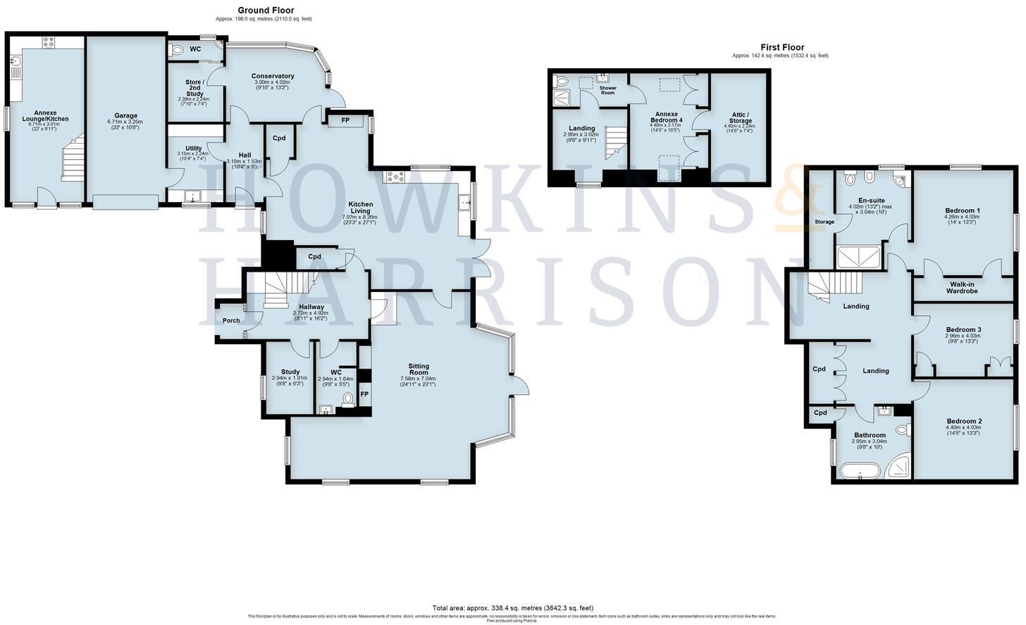 Meadow Lane, Stanton Under Bardon, LE67 floorplan