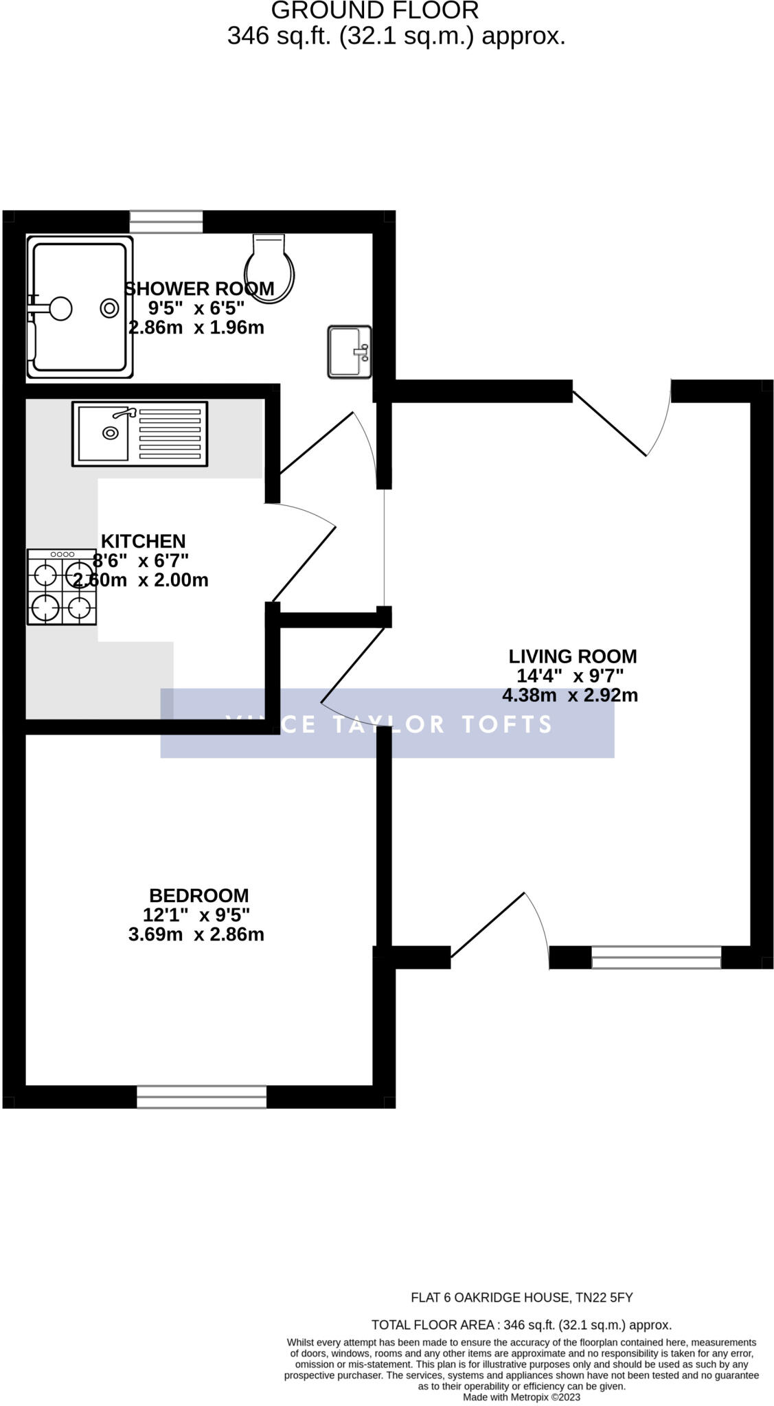New Town, Uckfield, East Sussex, TN22 floorplan