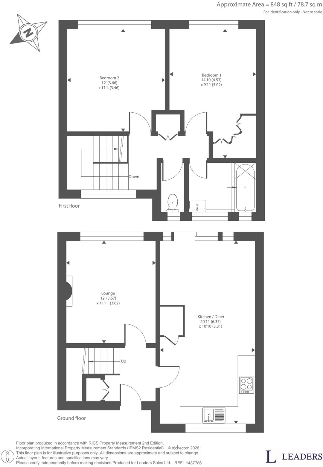 Melbourne Road, Blacon, Chester floorplan