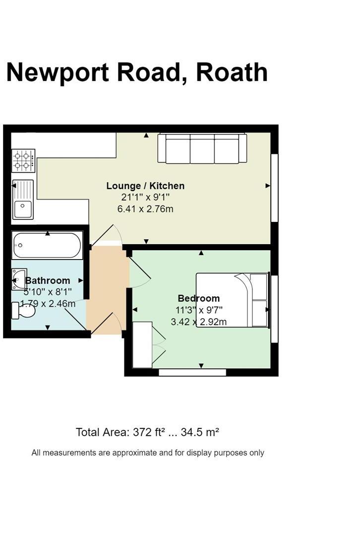 Newport Road, Roath floorplan