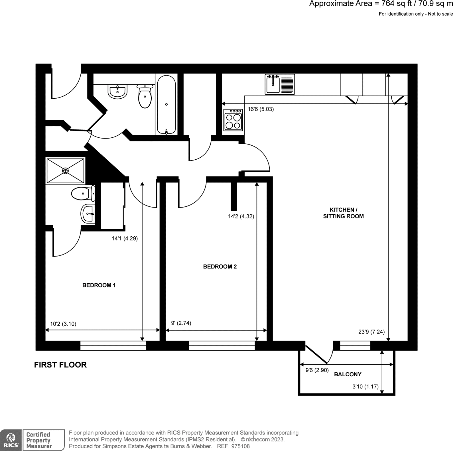 Wallis Square, Farnborough, GU14 floorplan