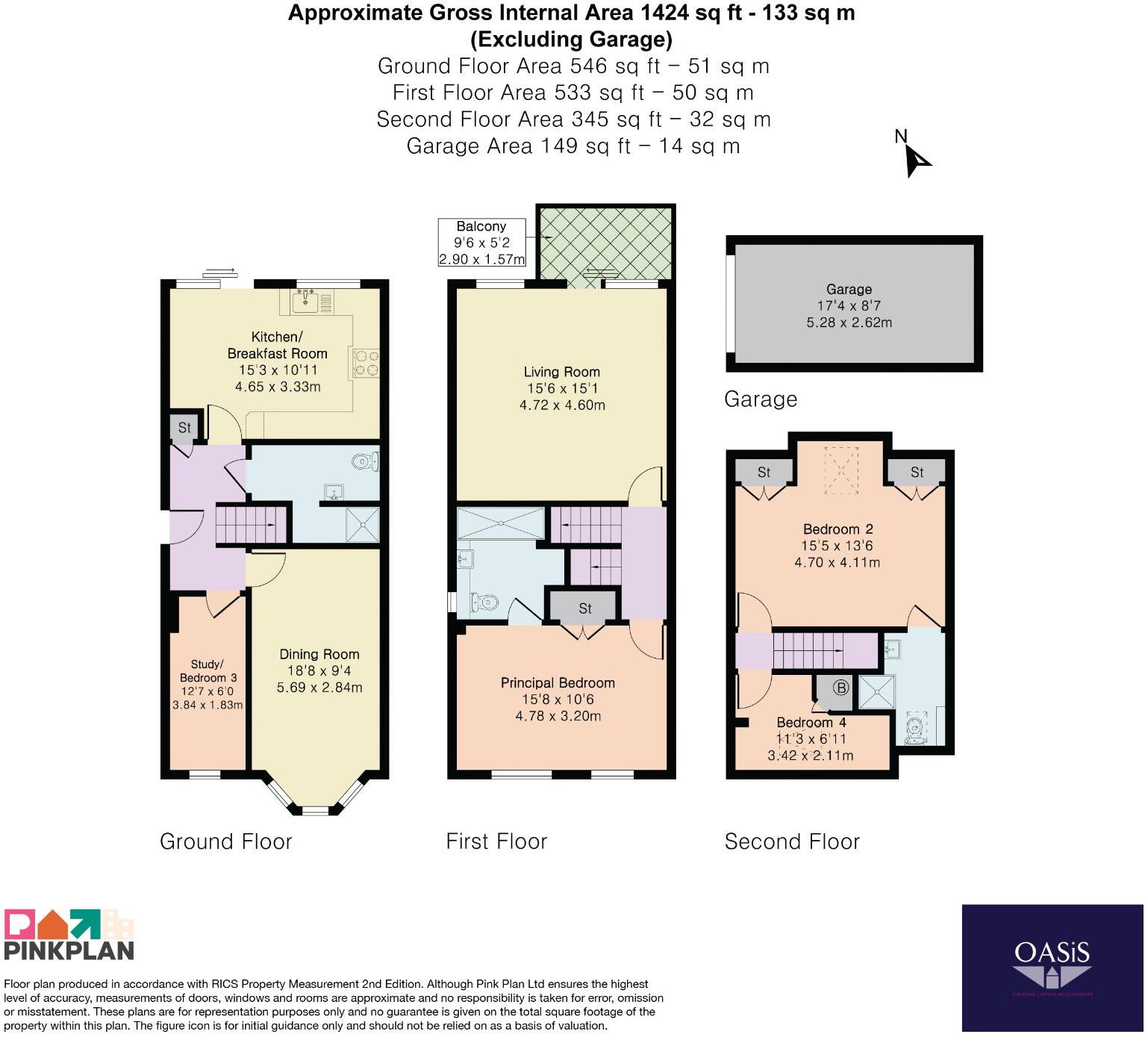 Wraysbury Gardens, Staines-upon-Thames, Surrey, TW18 floorplan