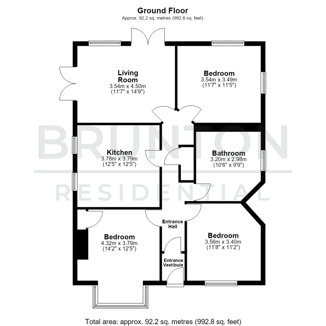Hillgate, Morpeth, NE61 floorplan
