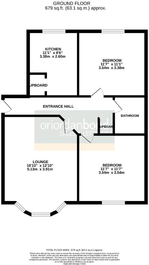Baines Way, Grange Park, Northampton NN4 floorplan