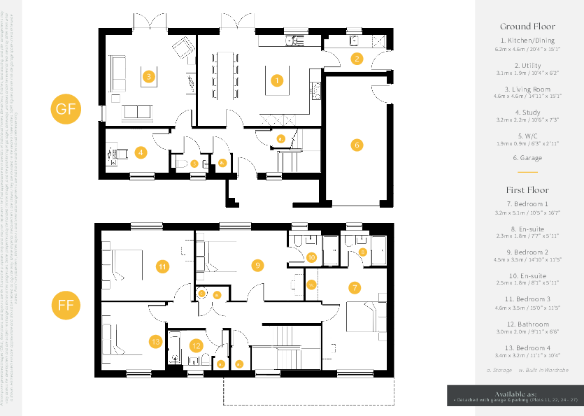Worwell Rise,
Tetbury,
GL8 8GE floorplan