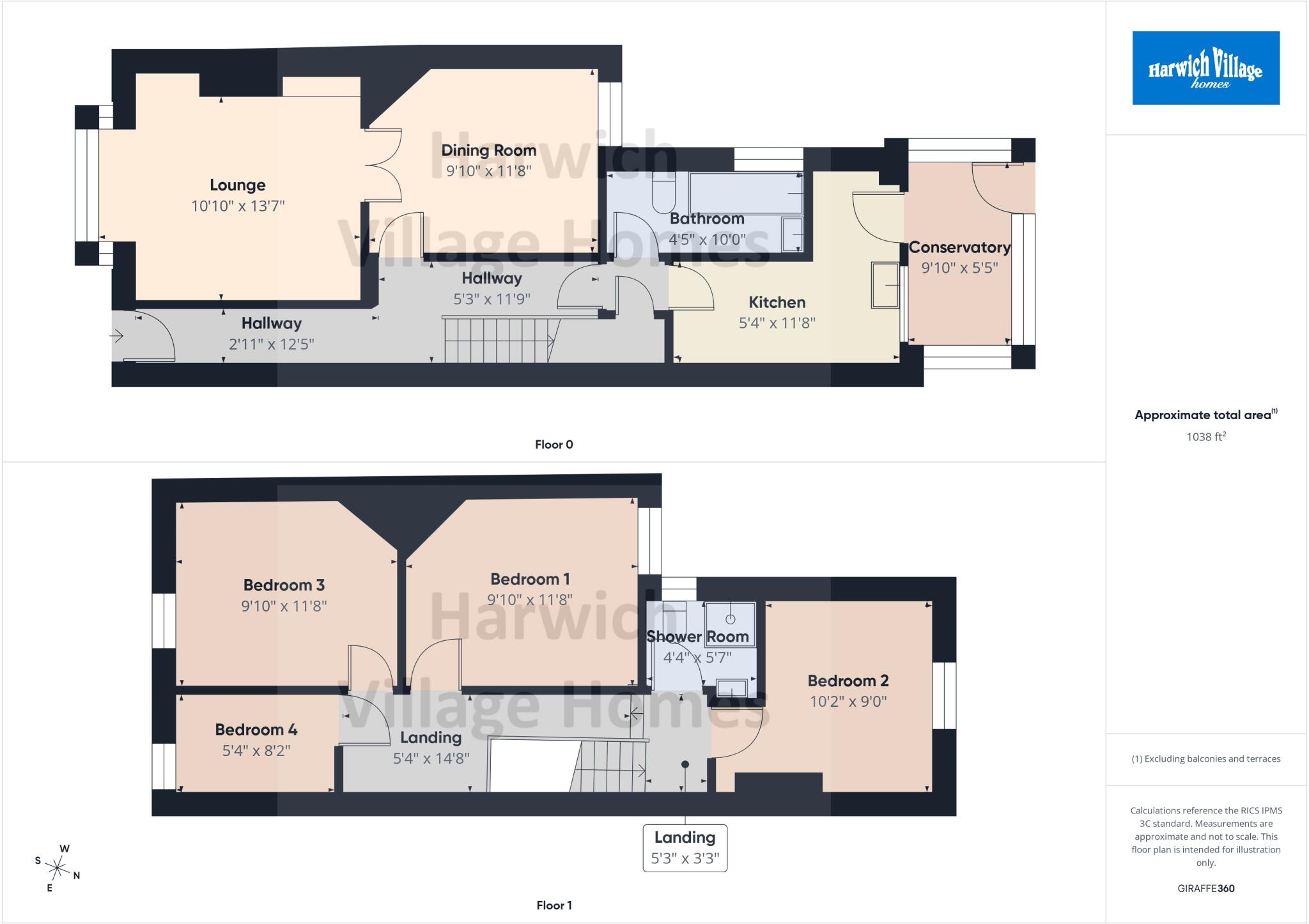 Fronks Road, Harwich, Essex, CO12 floorplan