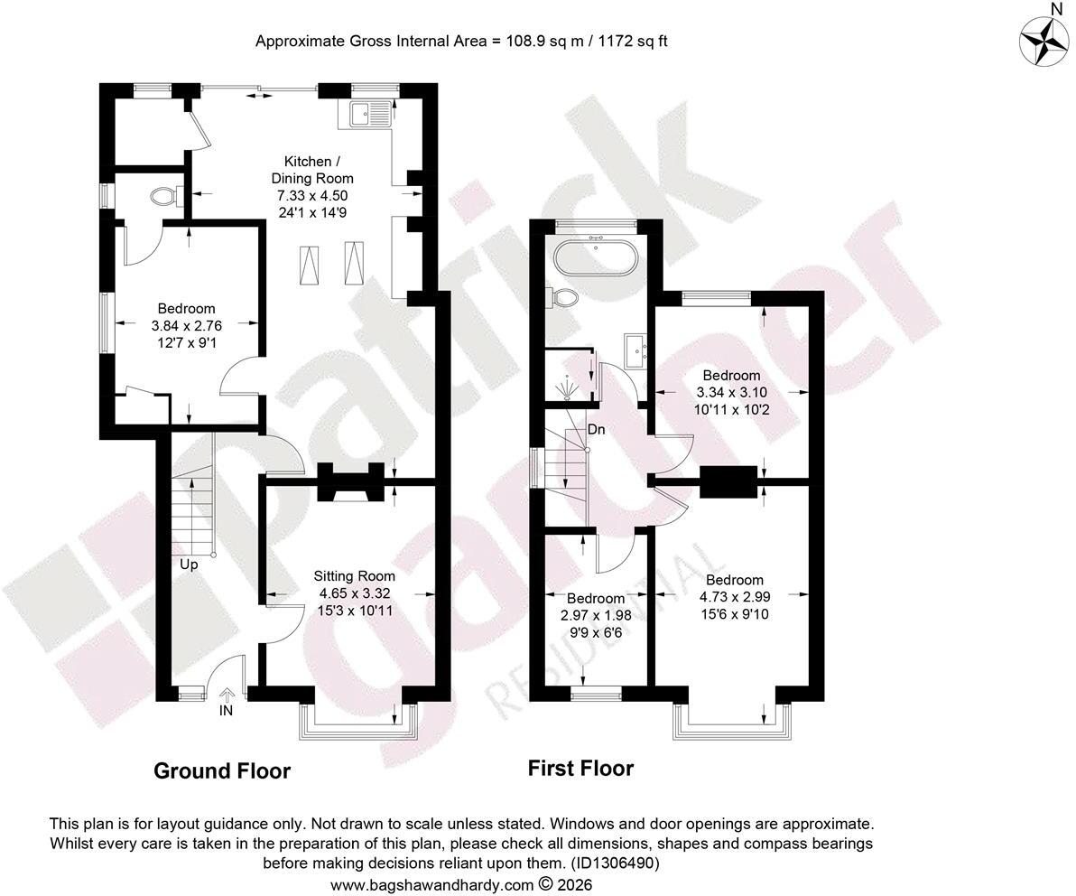 Fairfield Drive, Dorking, RH4 floorplan