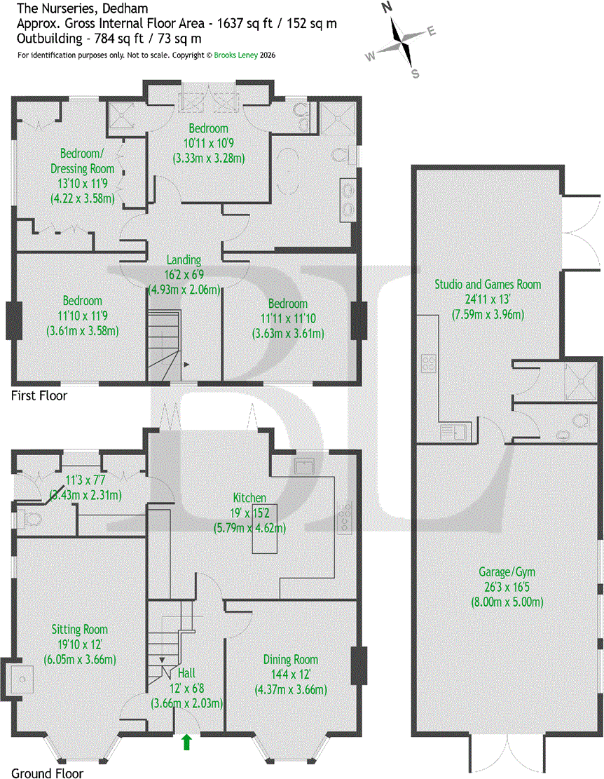 Long Road West , Dedham, Colchester, CO7 floorplan