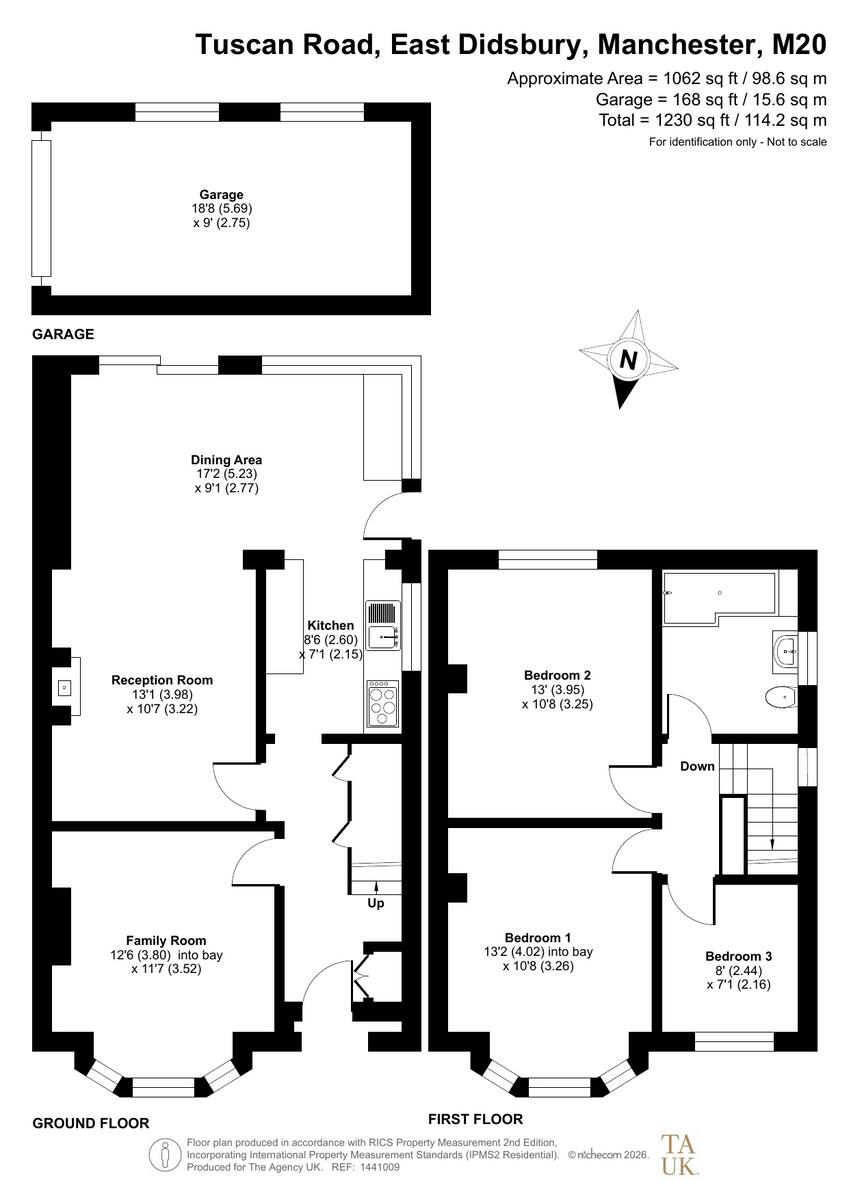 Tuscan Road, Manchester, M20 floorplan