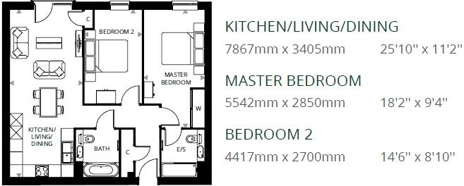 Station Hill, Bury St. Edmunds floorplan