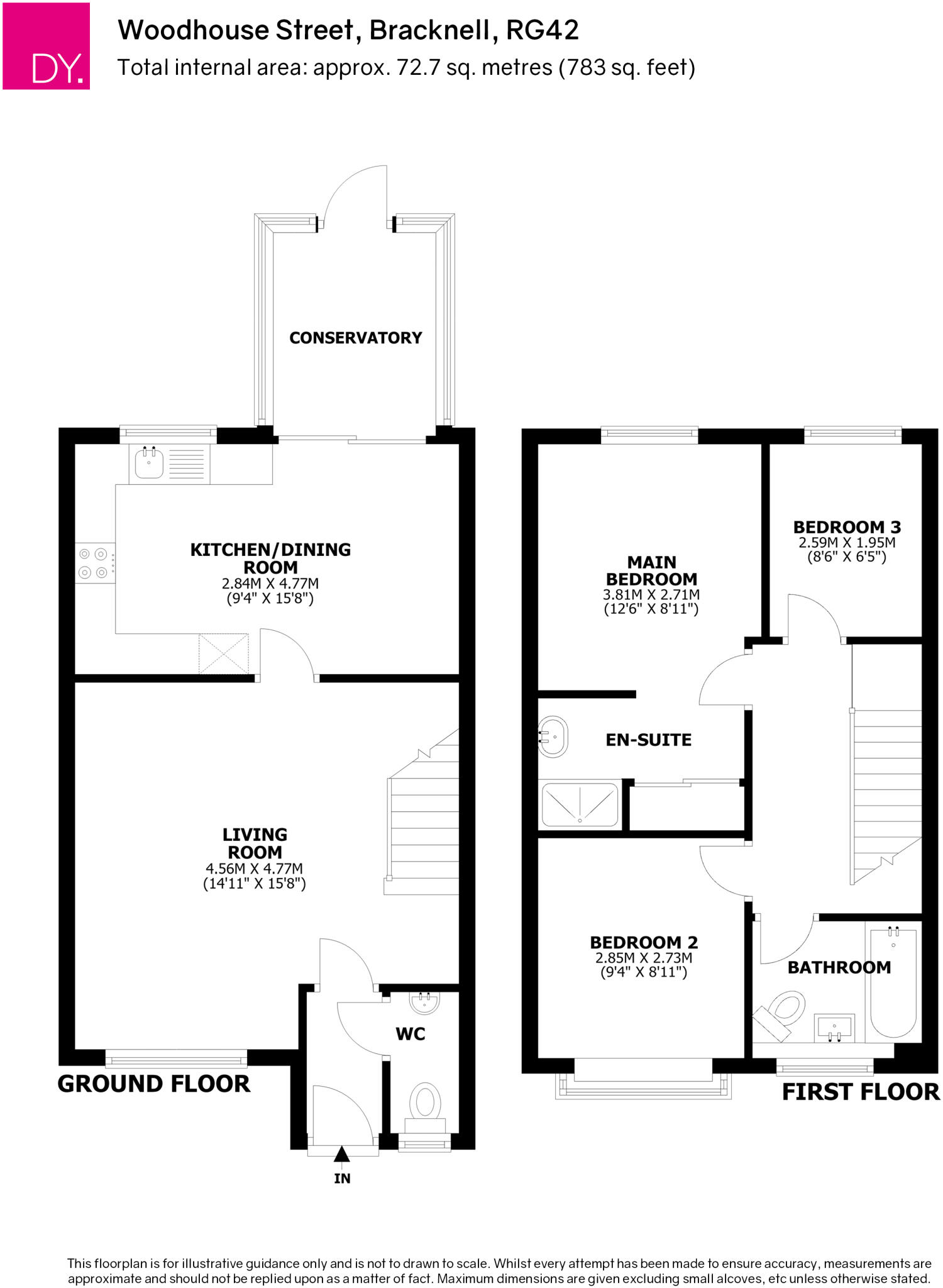 Woodhouse Street, Binfield, Bracknell, RG42 floorplan
