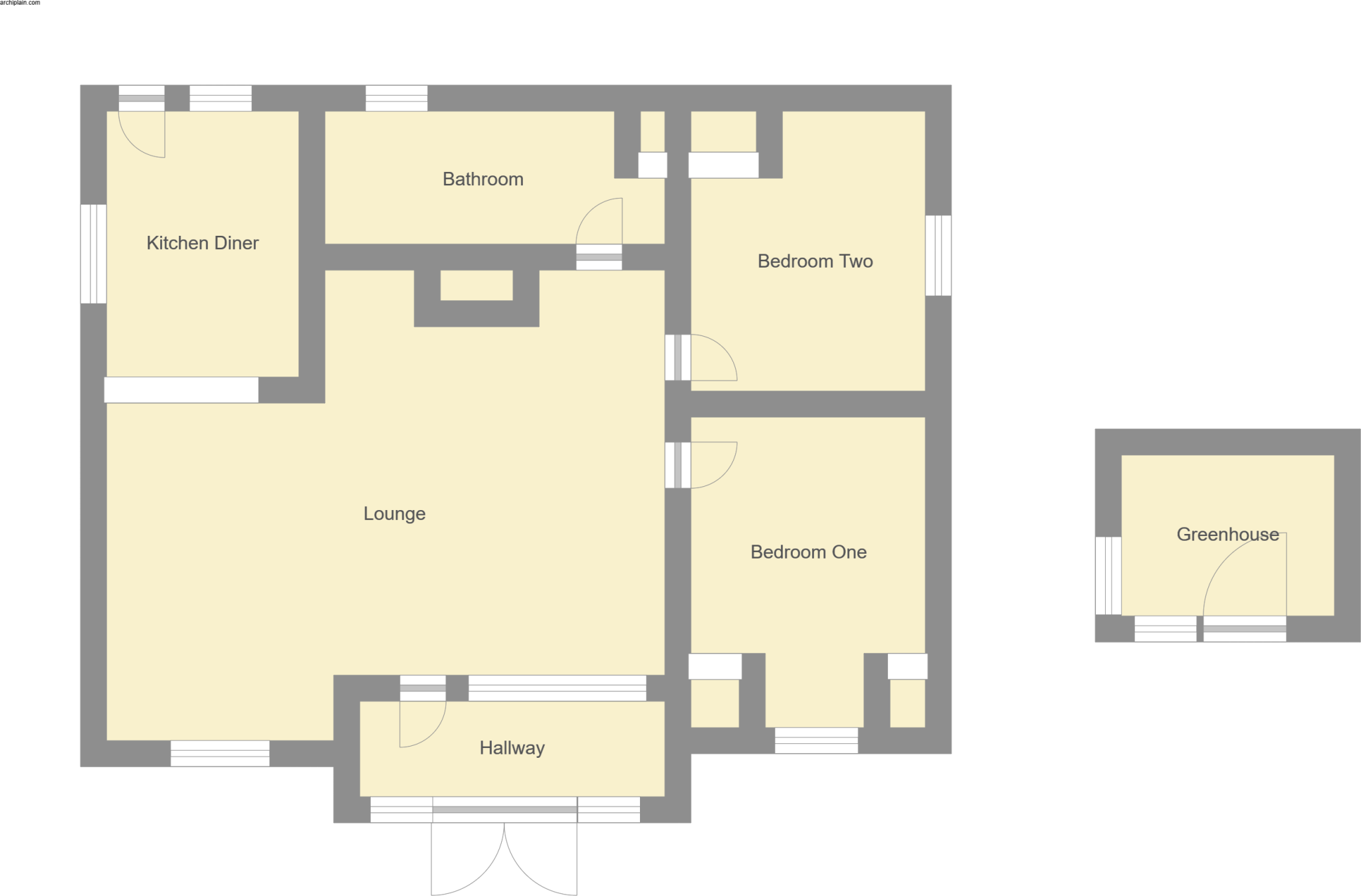 Park Road, Sutton-on-Sea, Mablethorpe, Lincolnshire, LN12 floorplan