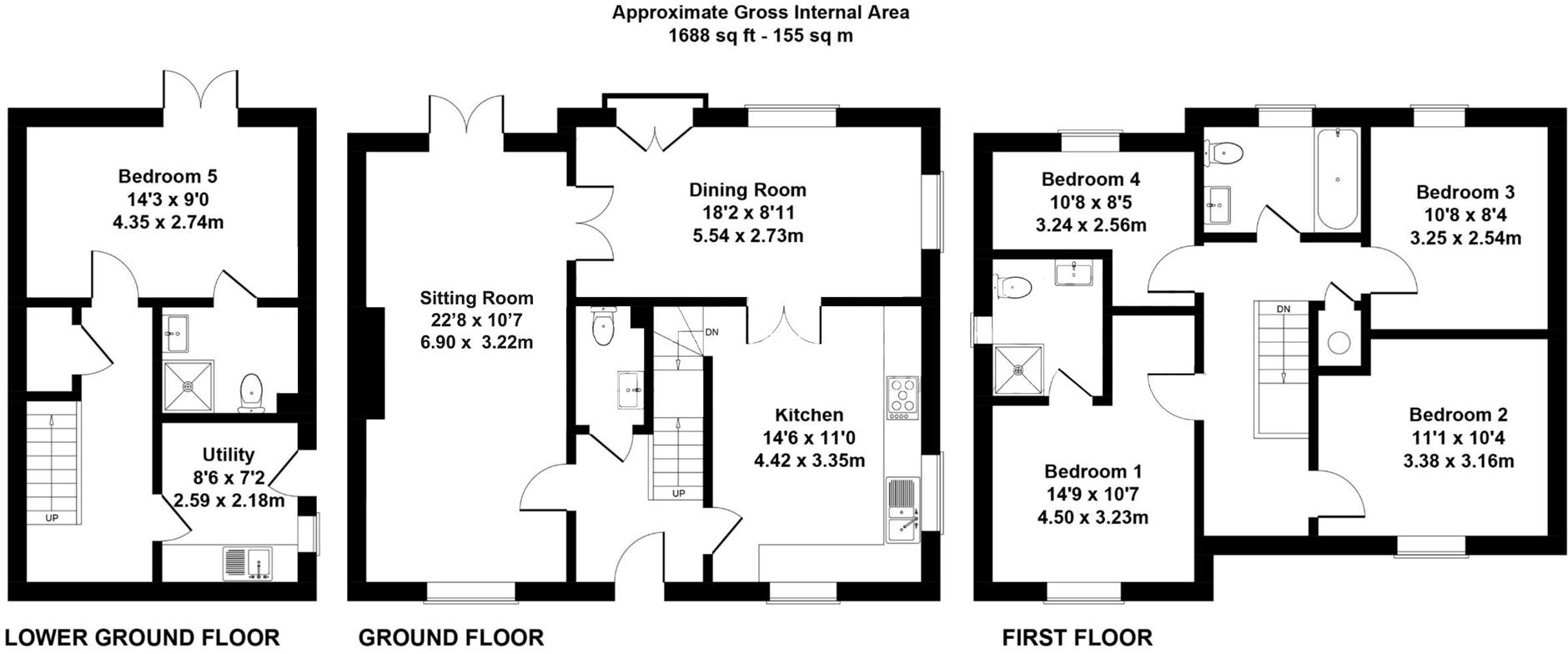 Rylands Park, Ripponden floorplan