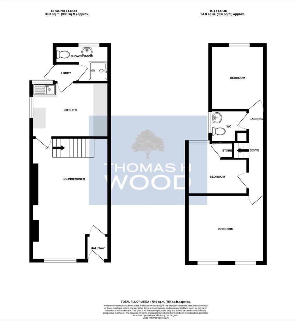 Market Street, Tongwynlais, Cardiff floorplan