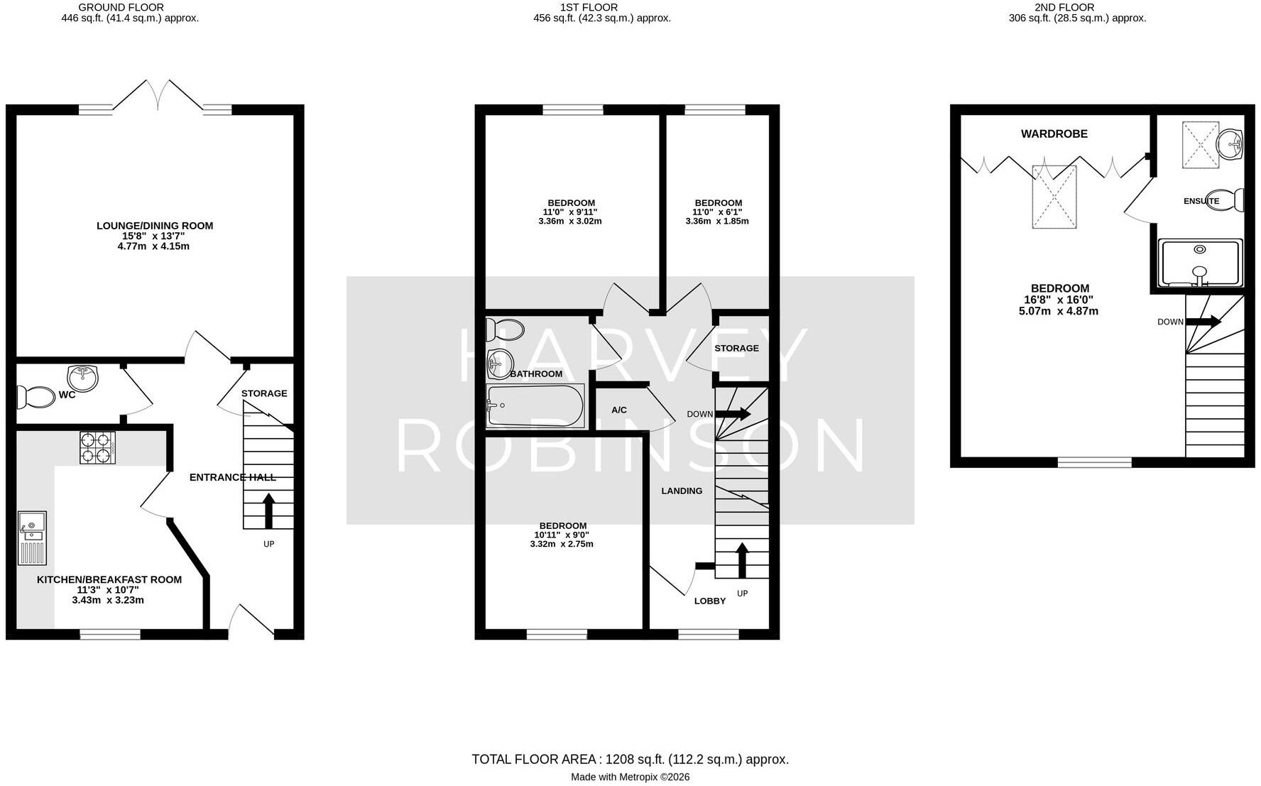 Handel Way, Biggleswade, SG18 floorplan